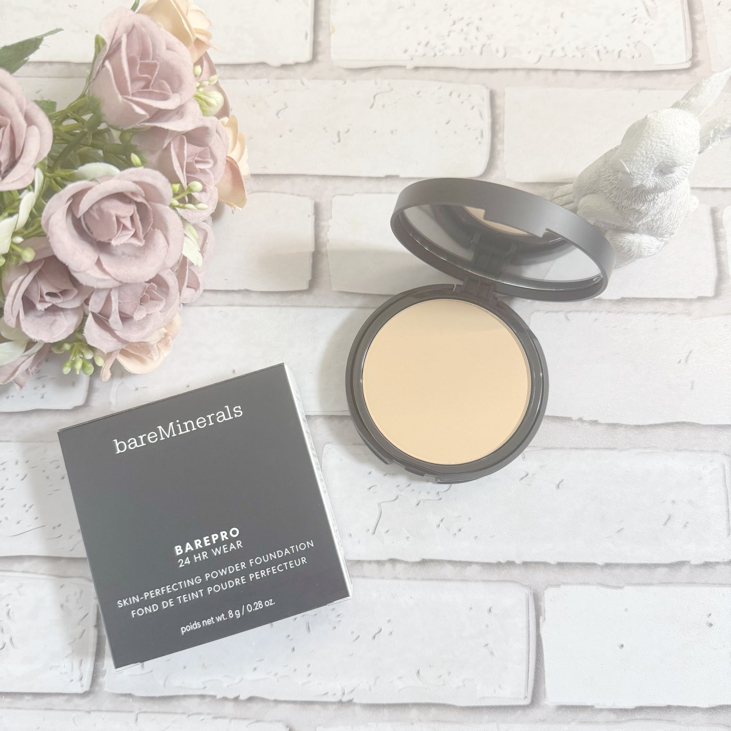 ベアプロ 24HR パウダー ファンデーション/bareMinerals/パウダーファンデーションを使ったクチコミ(2枚目)