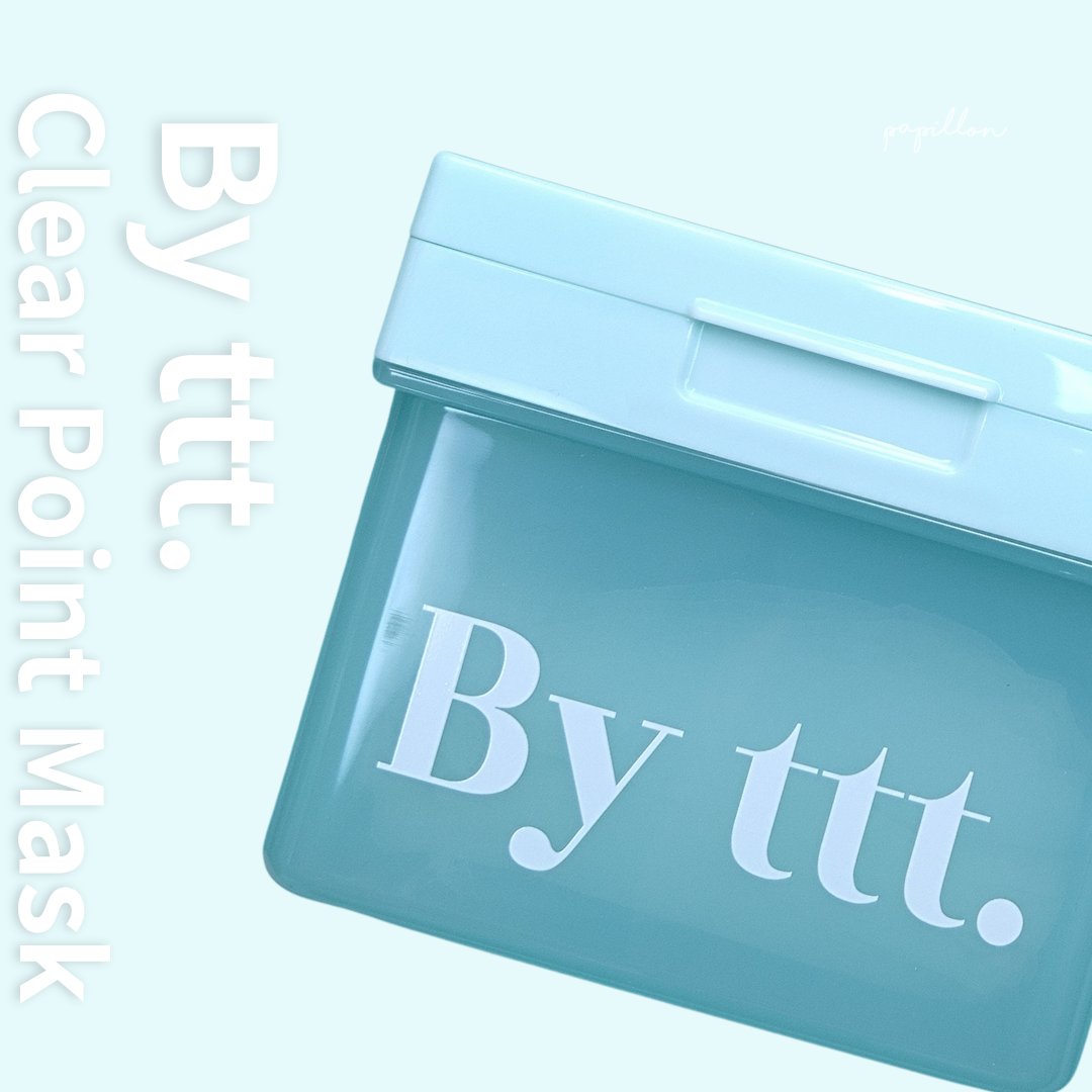 クリアポイントマスク/By ttt./シートマスク・パックを使ったクチコミ（1枚目）