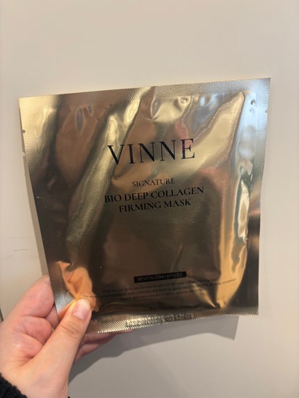 シグニチャーバイオディープコラーゲンファーミングマスク/VINNE /シートマスク・パックを使ったクチコミ(1枚目)