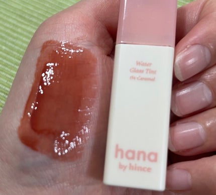 ウォーターグラスティント/hana by hince/口紅を使ったクチコミ(1枚目)