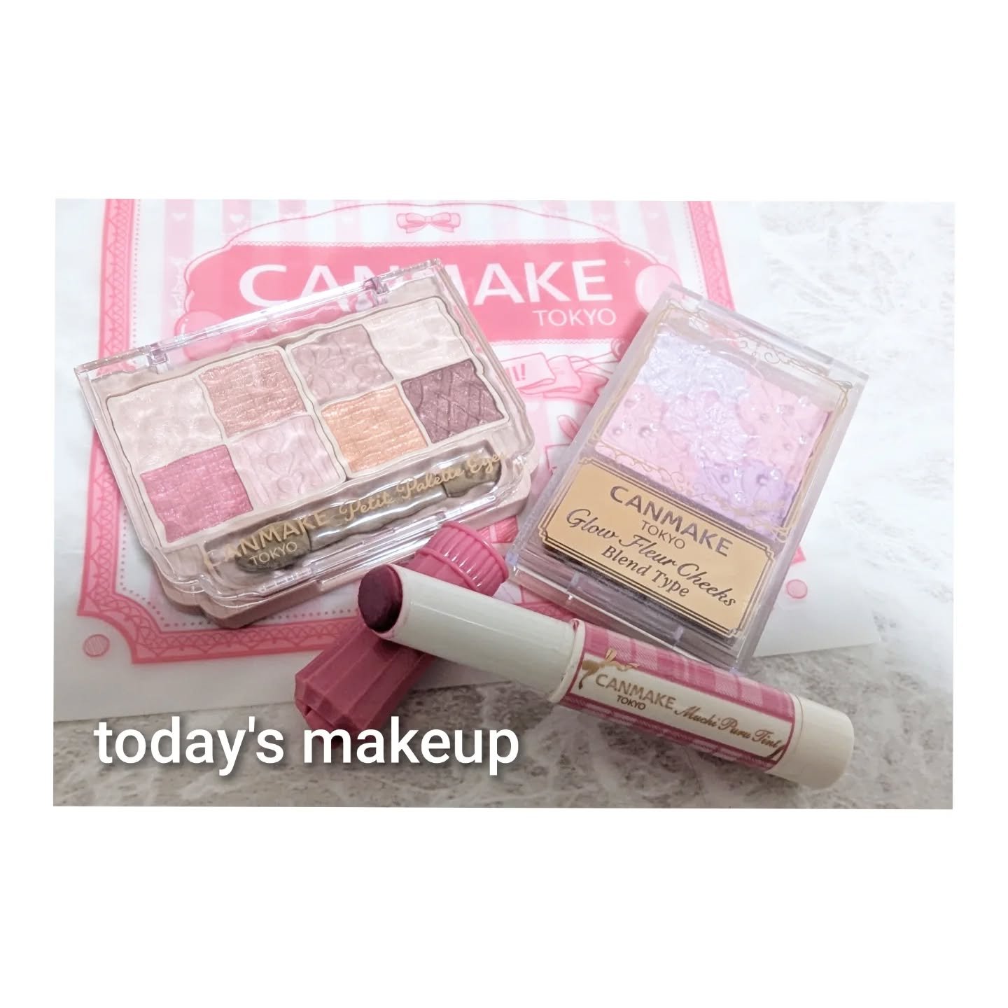 グロウフルールチークス（ブレンドタイプ）/キャンメイク/パウダーチークを使ったクチコミ（1枚目）