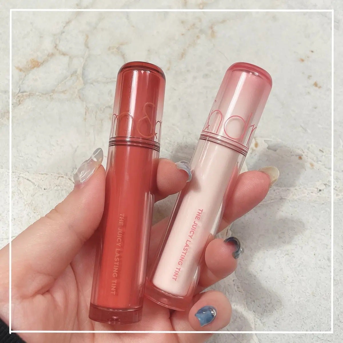 ザ ジューシーラスティングティント/rom&nd/リップティントを使ったクチコミ(3枚目)