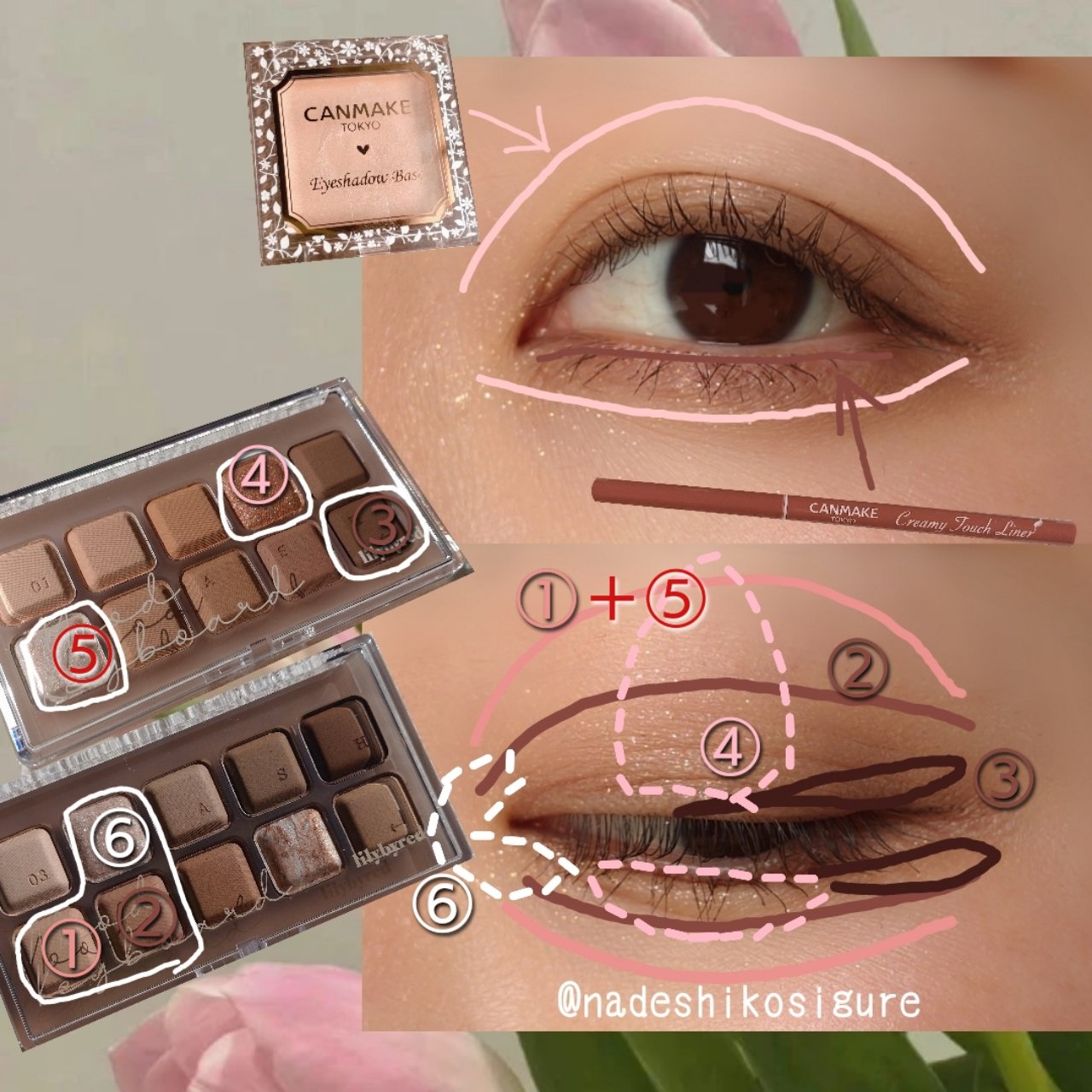 アイシャドウベース/キャンメイク/アイシャドウベースを使ったクチコミ（3枚目）