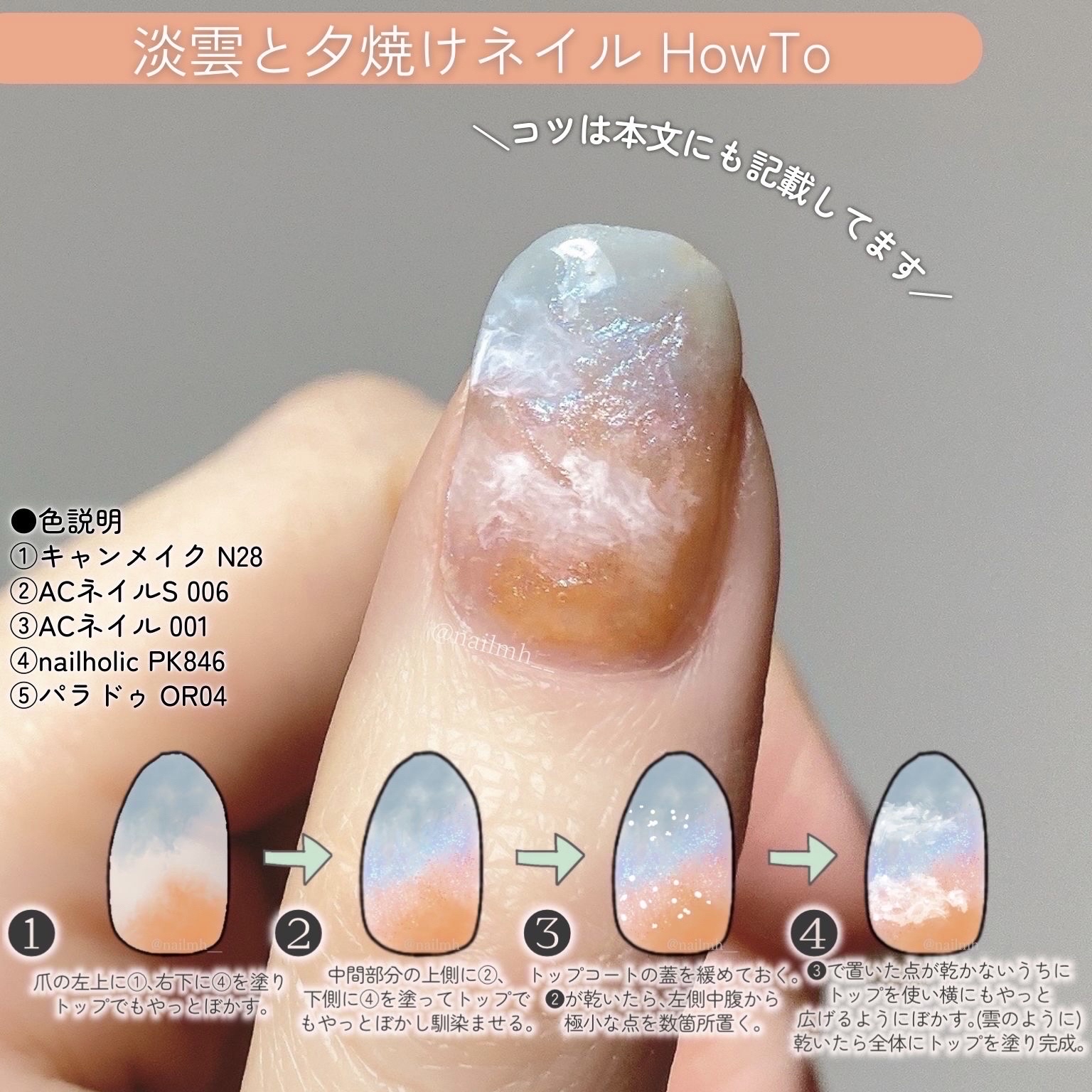 カラフルネイルズ/キャンメイク/マニキュアを使ったクチコミ（3枚目）