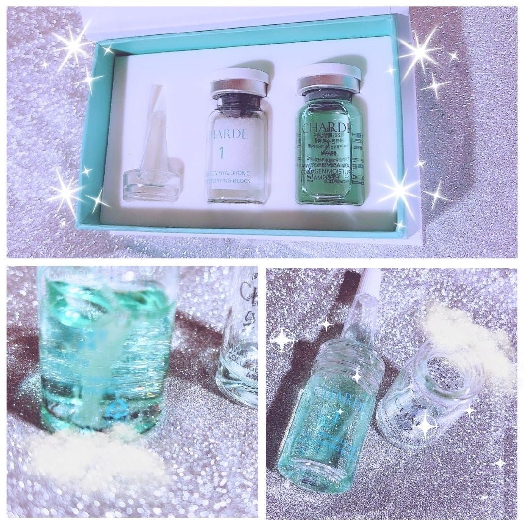 クラウドアンプル 1week キット/CHARDE/美容液を使ったクチコミ(2枚目)