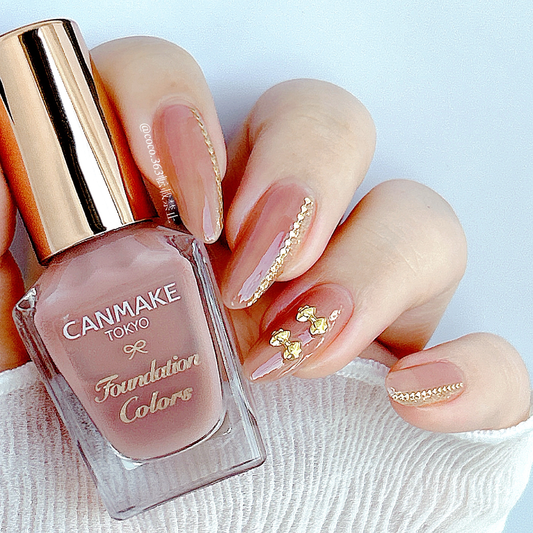 ファンデーションカラーズ/キャンメイク/マニキュアを使ったクチコミ（2枚目）
