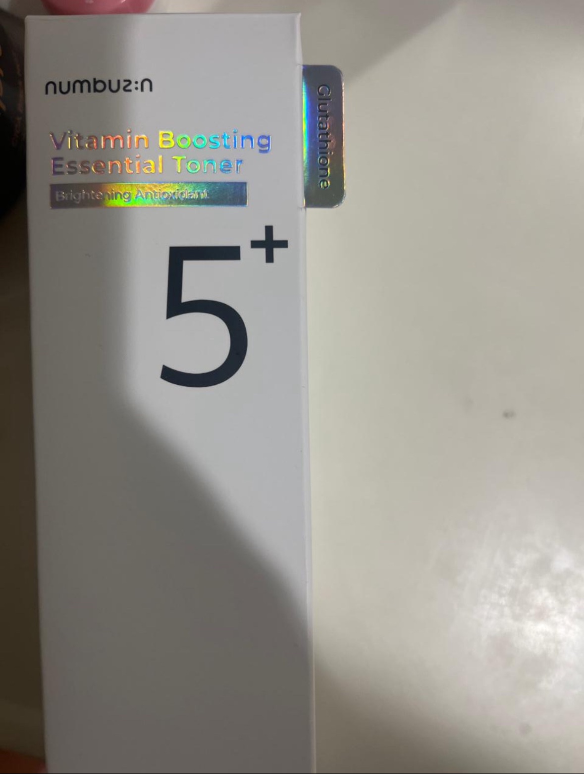 5番 白玉グルタチオンCエッセンシャルトナー/numbuzin/化粧水を使ったクチコミ（1枚目）