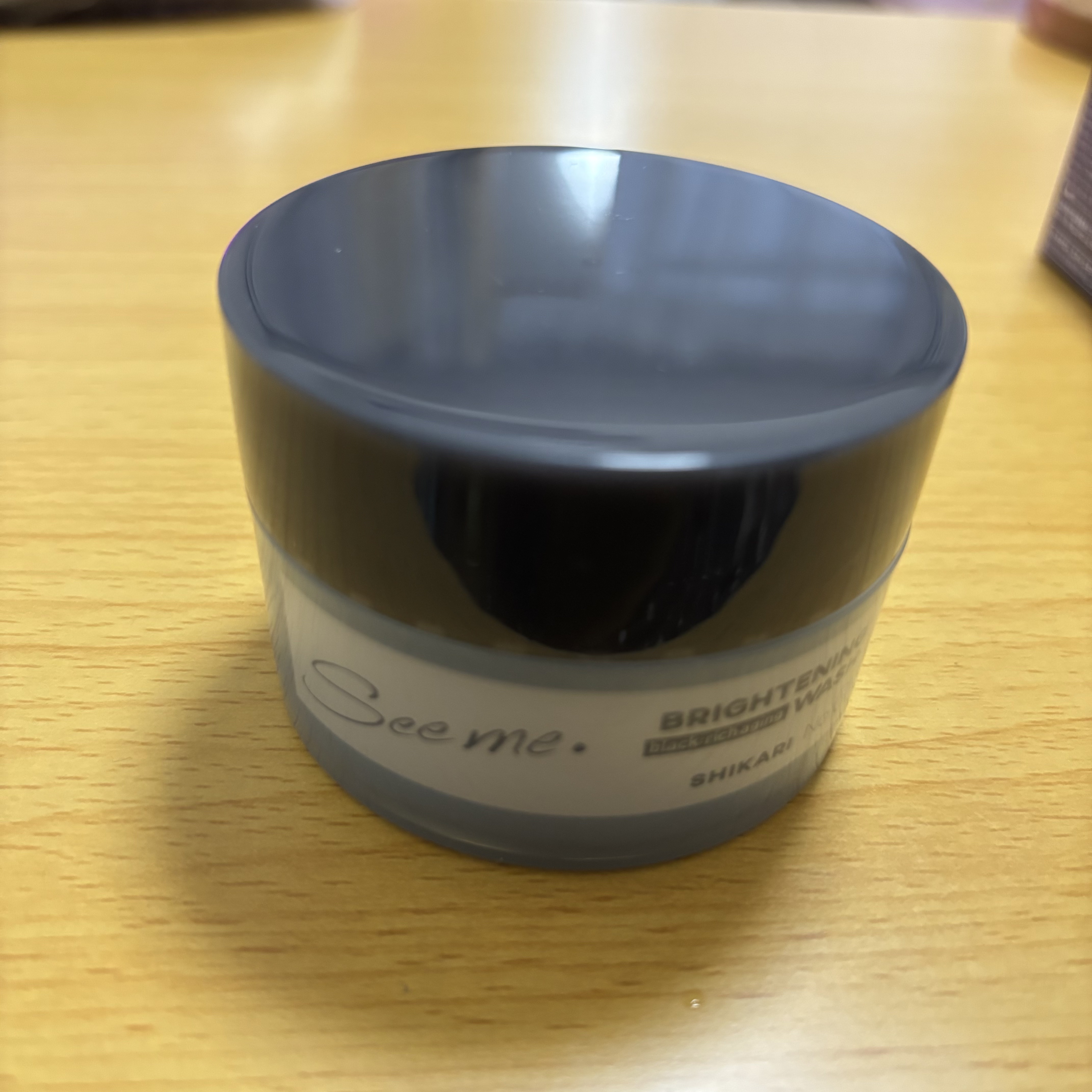 BRIGHTENING WASH black/SHIKARI/洗い流すパック・マスクを使ったクチコミ（2枚目）