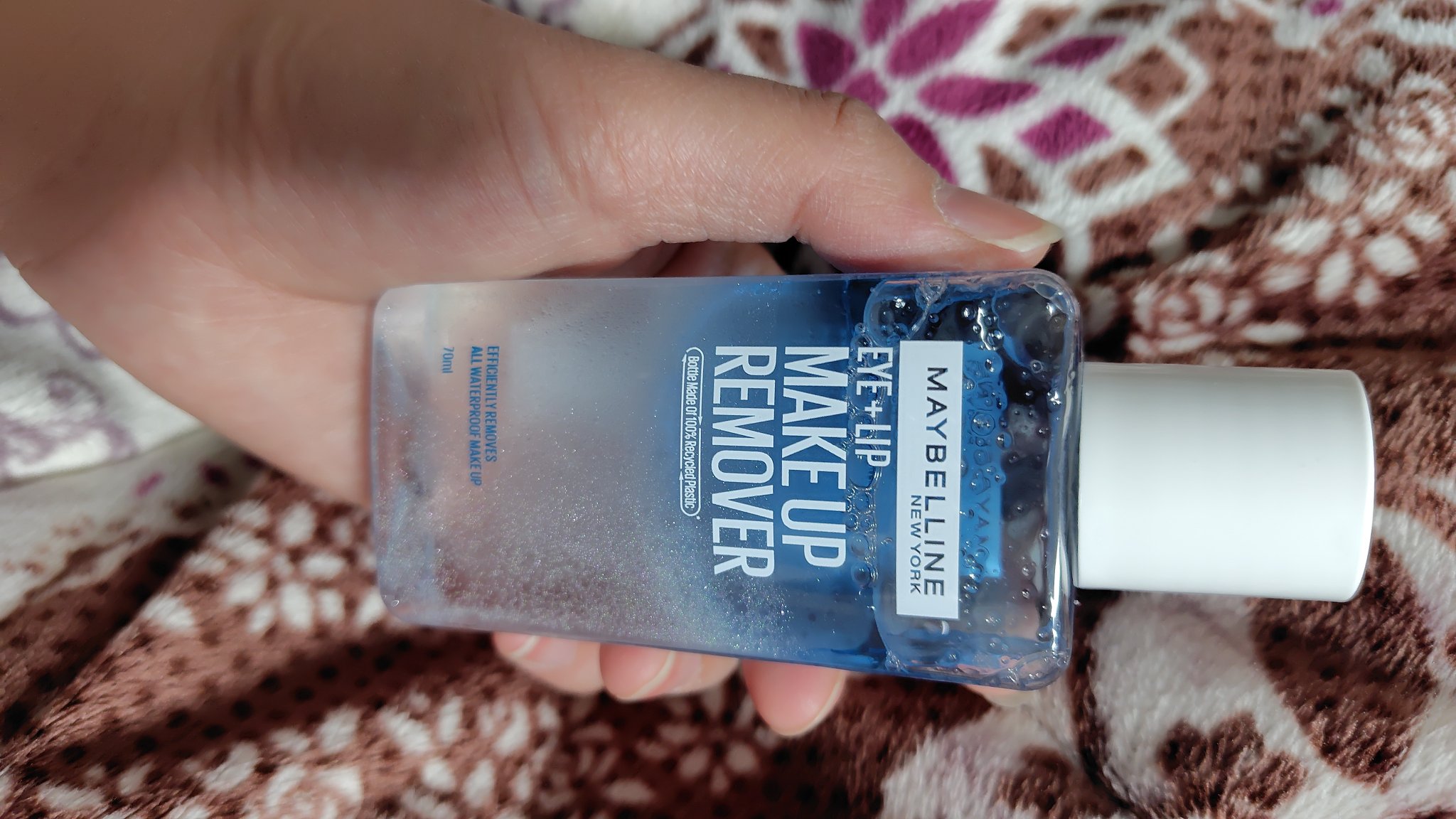 MAYBELLINE NEW YORK アイ+リップ メイクアップ リムーバーのクチコミ「＃MAYBELLINE NEW YORK
＃アイ+リップ メイクアップ リムーバー
容器変わり.....」（1枚目）