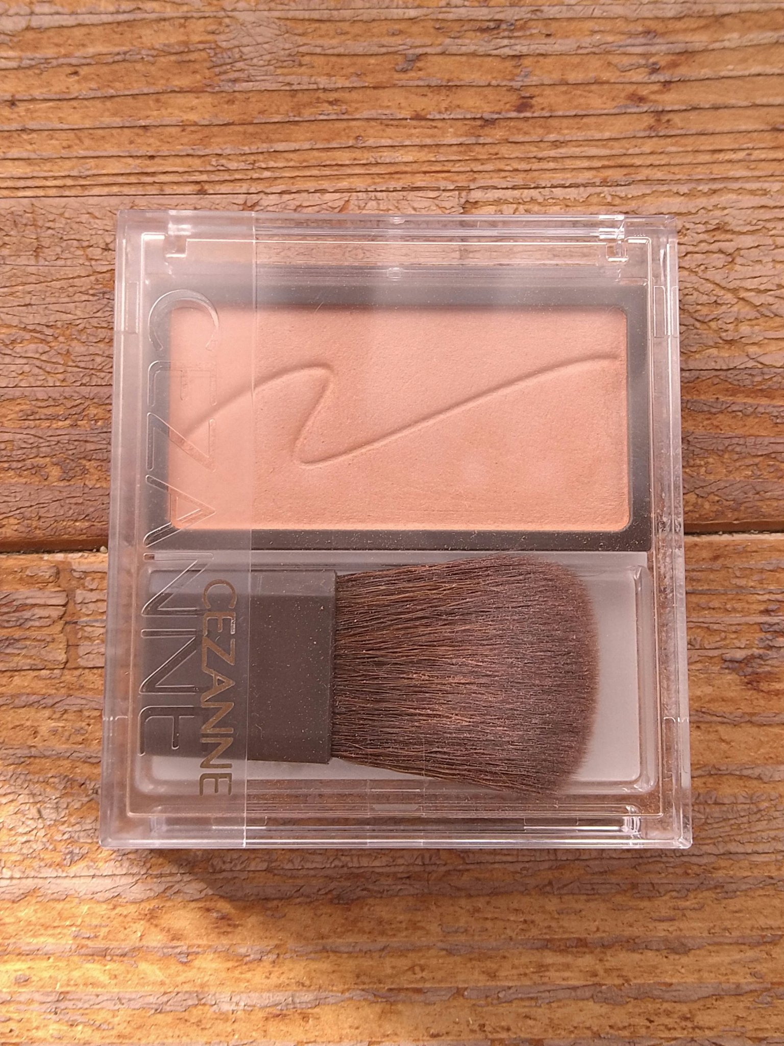 チークブラッシュ/CEZANNE/パウダーチークを使ったクチコミ（1枚目）