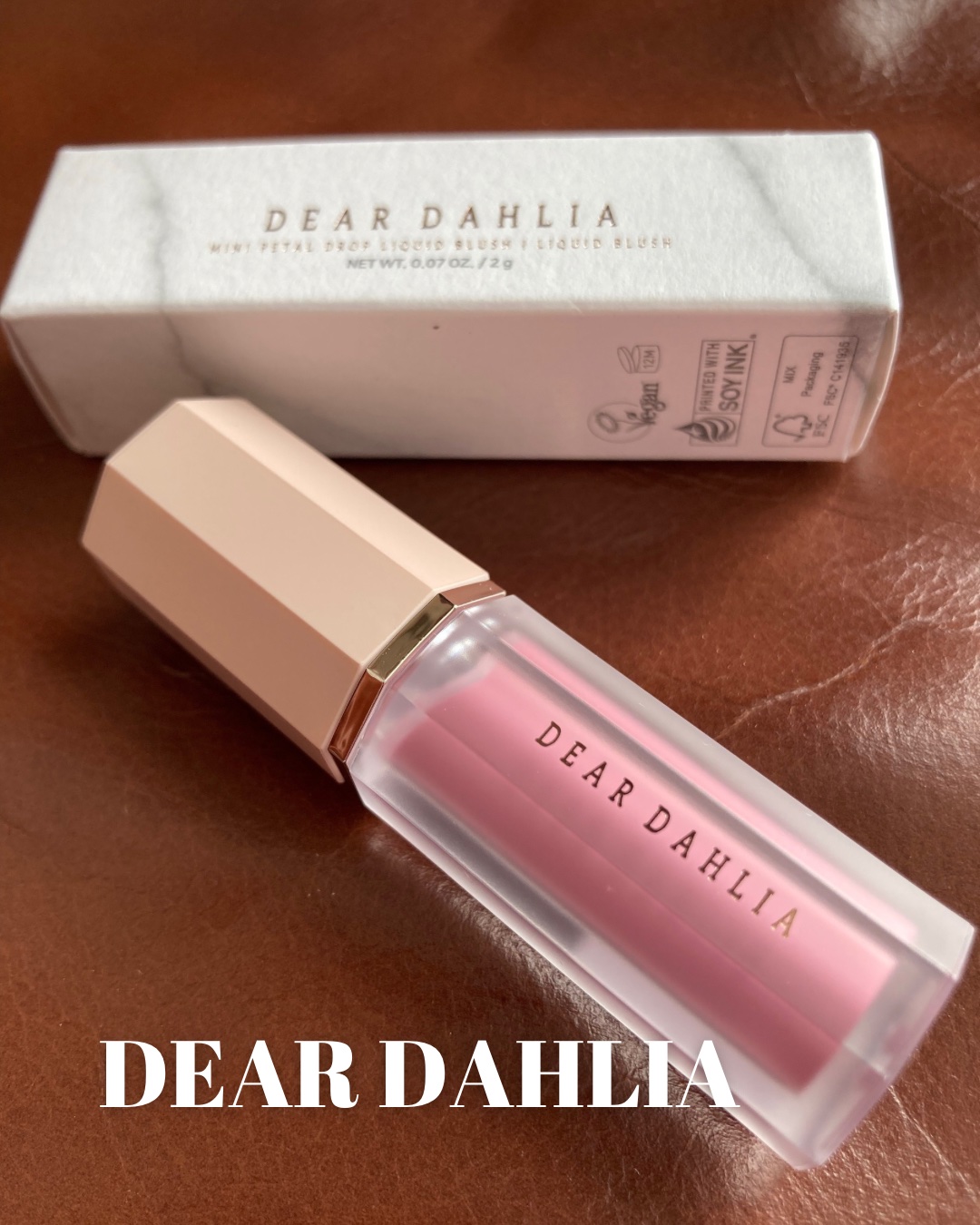 ペタルドロップリキッドブラッシャー/DEAR DAHLIA/リキッドチークを使ったクチコミ（1枚目）