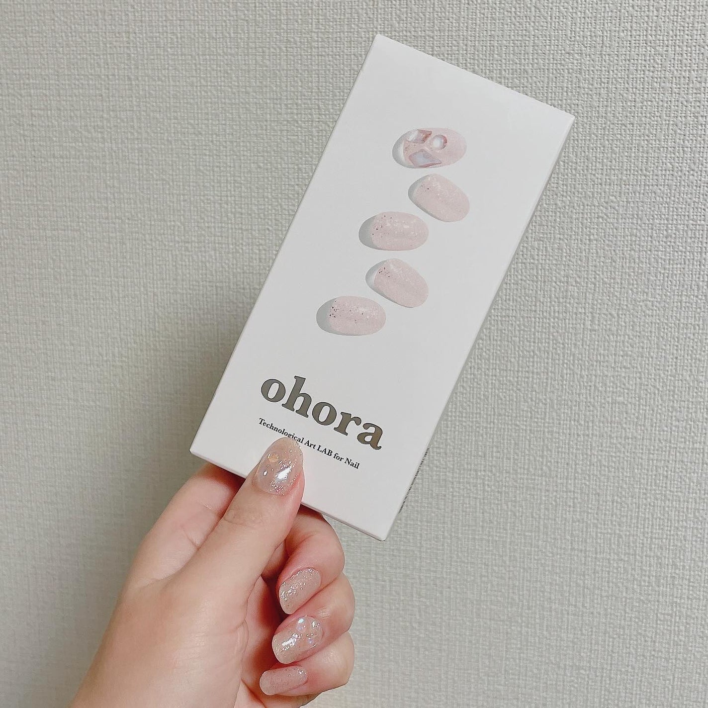 セミキュアジェルネイル(ハンド)/ohora/ネイルシールを使ったクチコミ(3枚目)