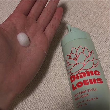ロータス ワンデーパーマスタイル ヘアフォーム ティー&シトラスの香り/ダイアン/その他スタイリングを使ったクチコミ(2枚目)