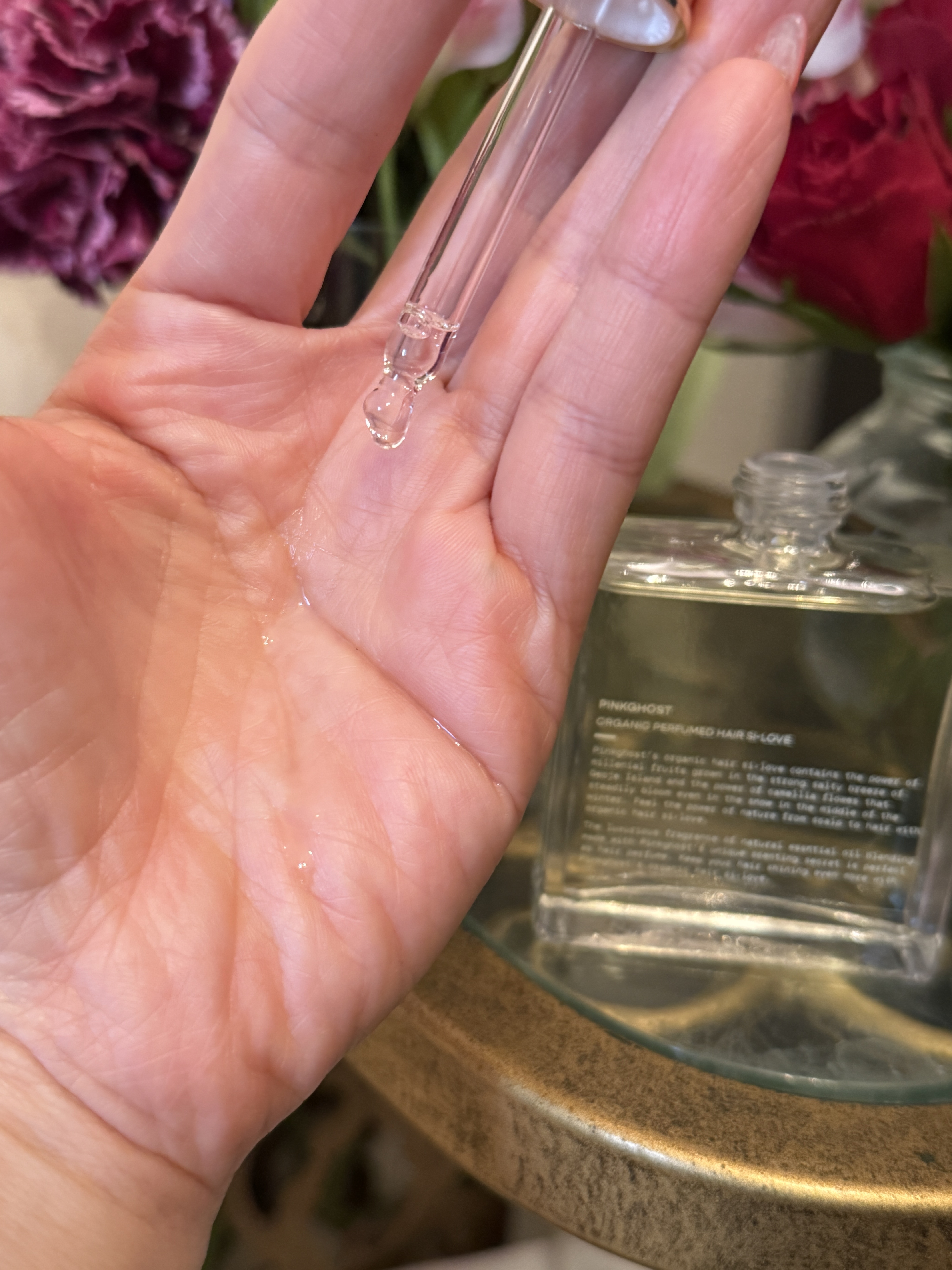 オーガニックヘアシロップ/PINKGHOST/ヘアオイルを使ったクチコミ（3枚目）