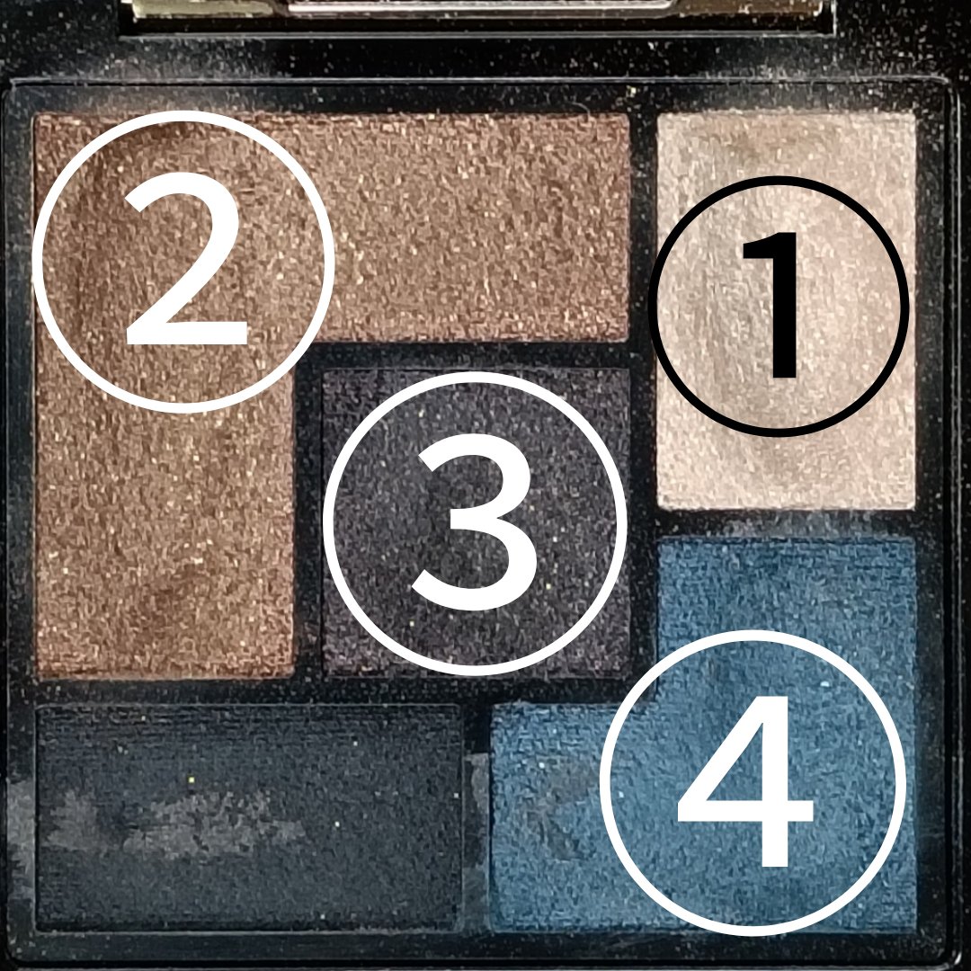 COUTURE PALETTE DANGER SEDUCTION EDITION/YVES SAINT LAURENT BEAUTE/アイシャドウパレットを使ったクチコミ（3枚目）