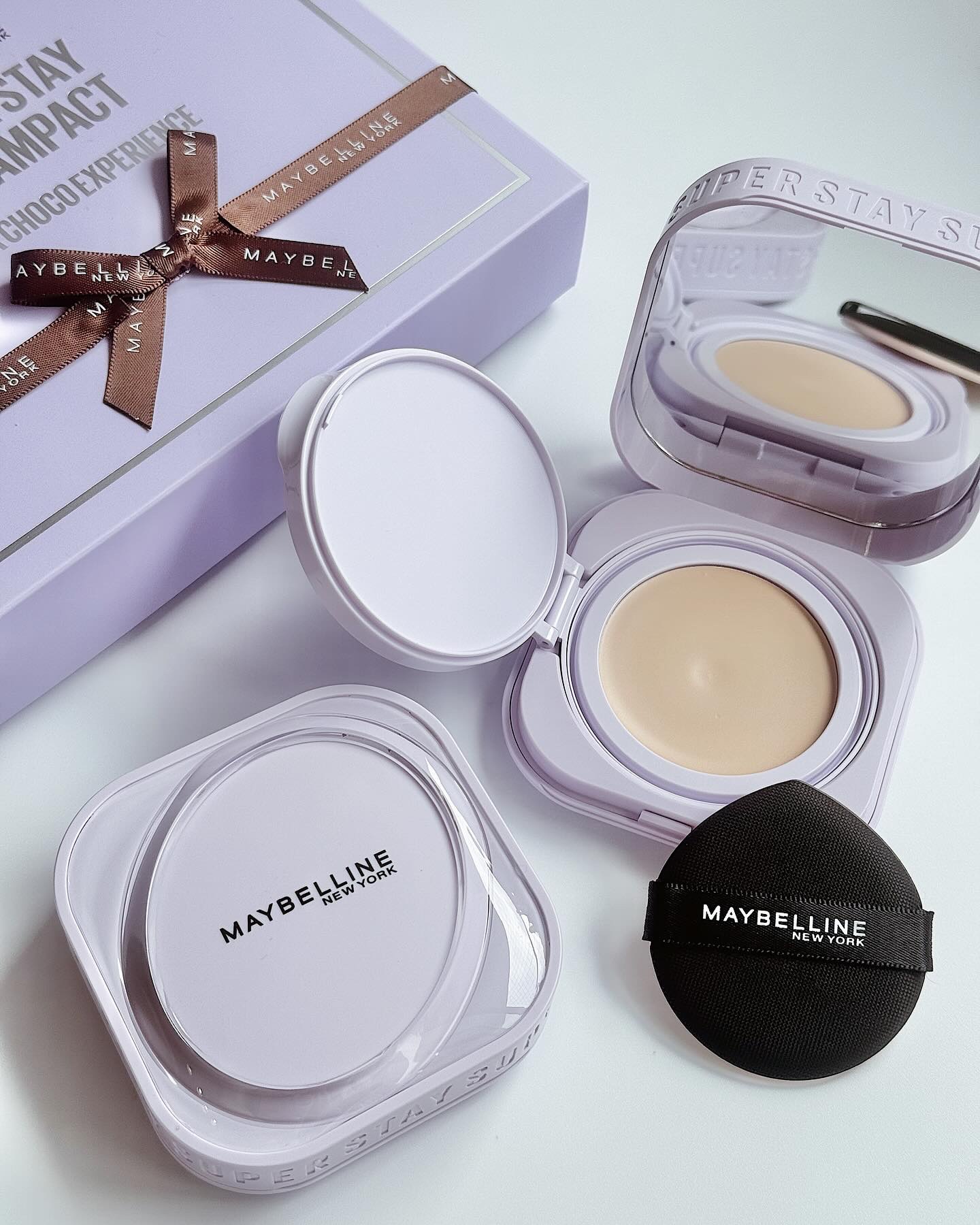 SPステイ クリームパクト ファンデーション/MAYBELLINE NEW YORK/クリーム・エマルジョンファンデーションを使ったクチコミ（1枚目）