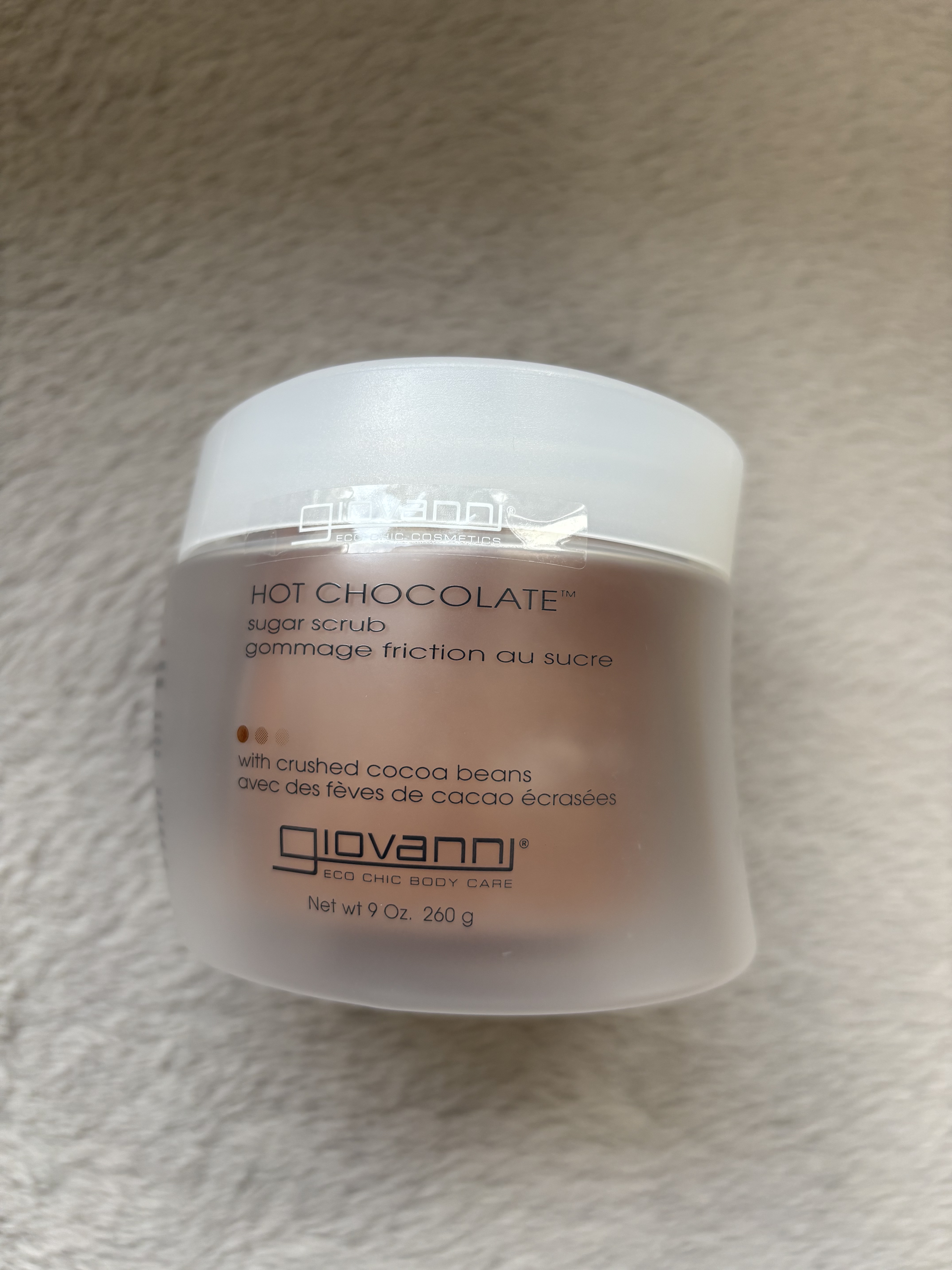 ジョヴァンニ シュガー ボディスクラブ ホットチョコレート/giovanni/ボディスクラブを使ったクチコミ（2枚目）