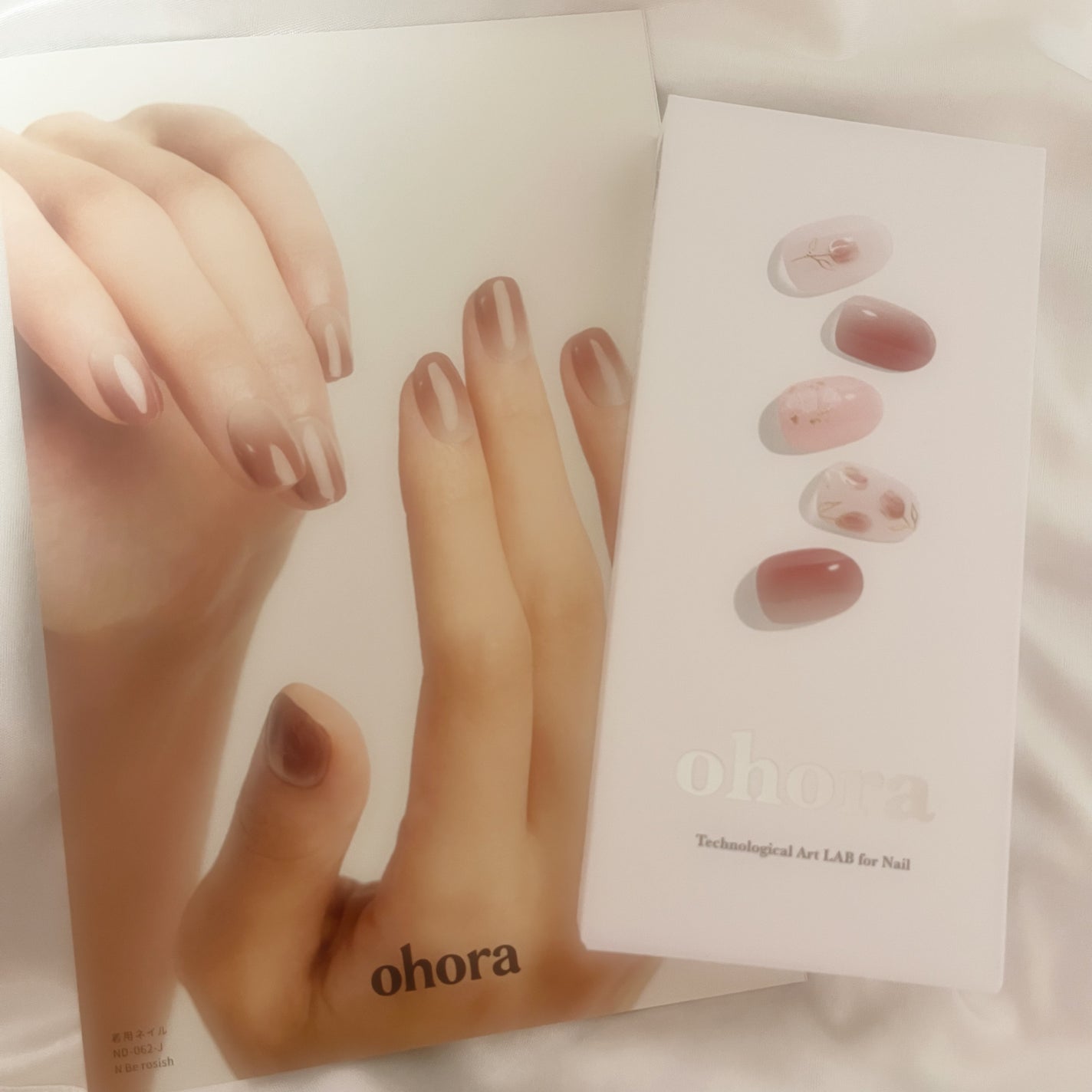 セミキュアジェルネイル(ハンド)/ohora/ネイルシールを使ったクチコミ(1枚目)