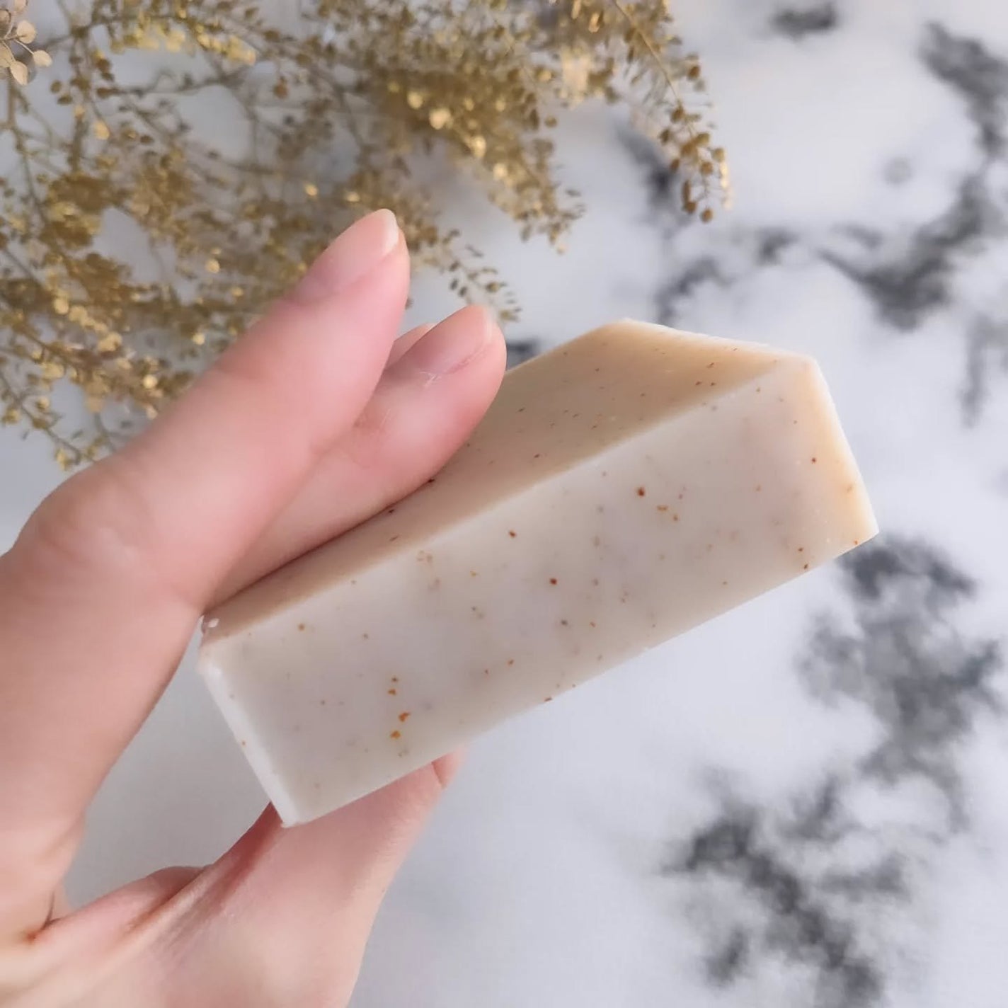 亜麻の実石けん/亜麻公社/洗顔石鹸を使ったクチコミ(4枚目)