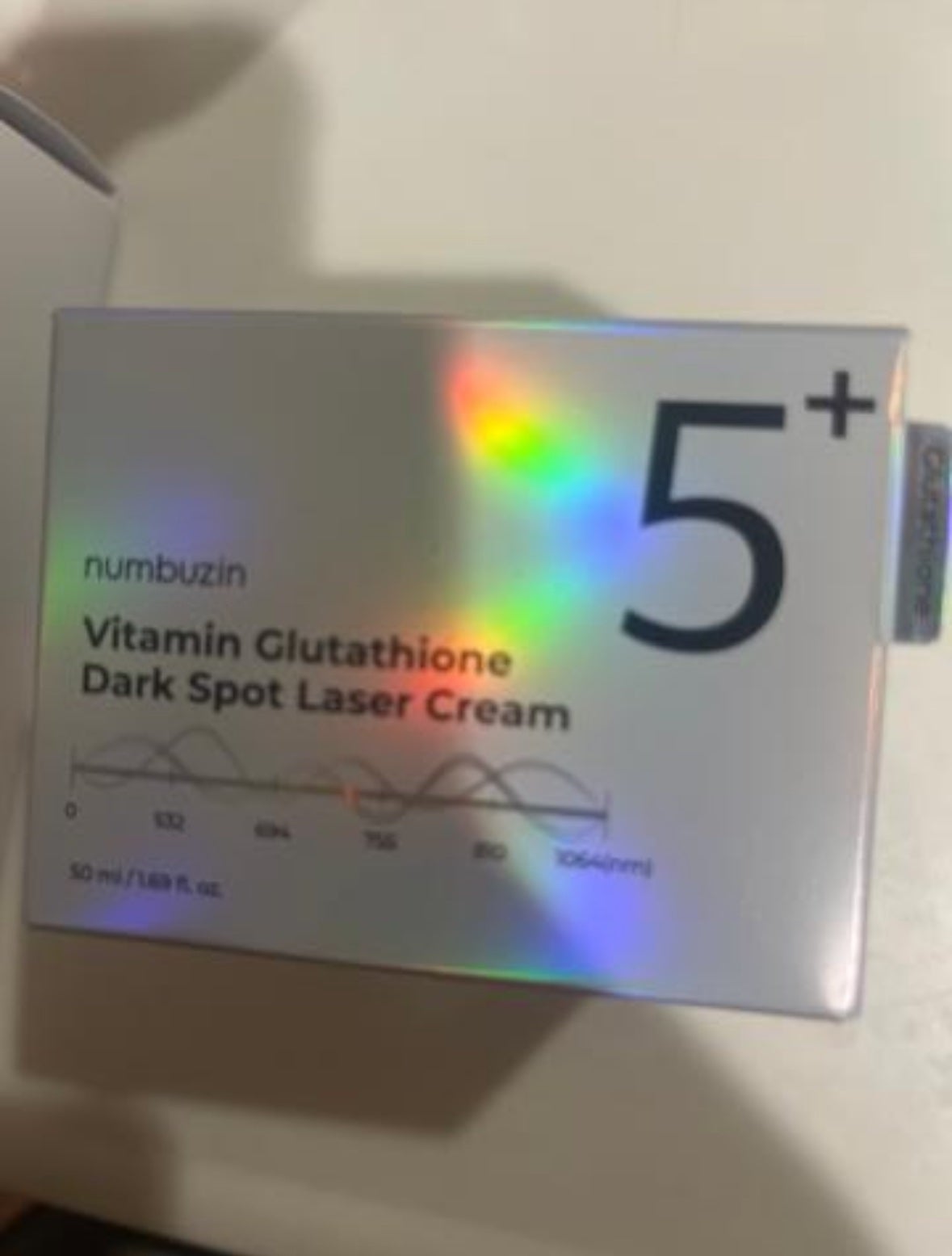 5番 白玉グルタチオンCエッセンシャルトナー/numbuzin/化粧水を使ったクチコミ(2枚目)