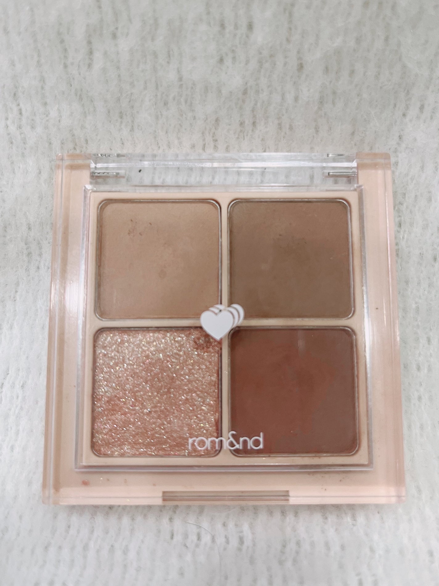 ベターザンアイズ/rom&nd/アイシャドウパレットを使ったクチコミ(2枚目)