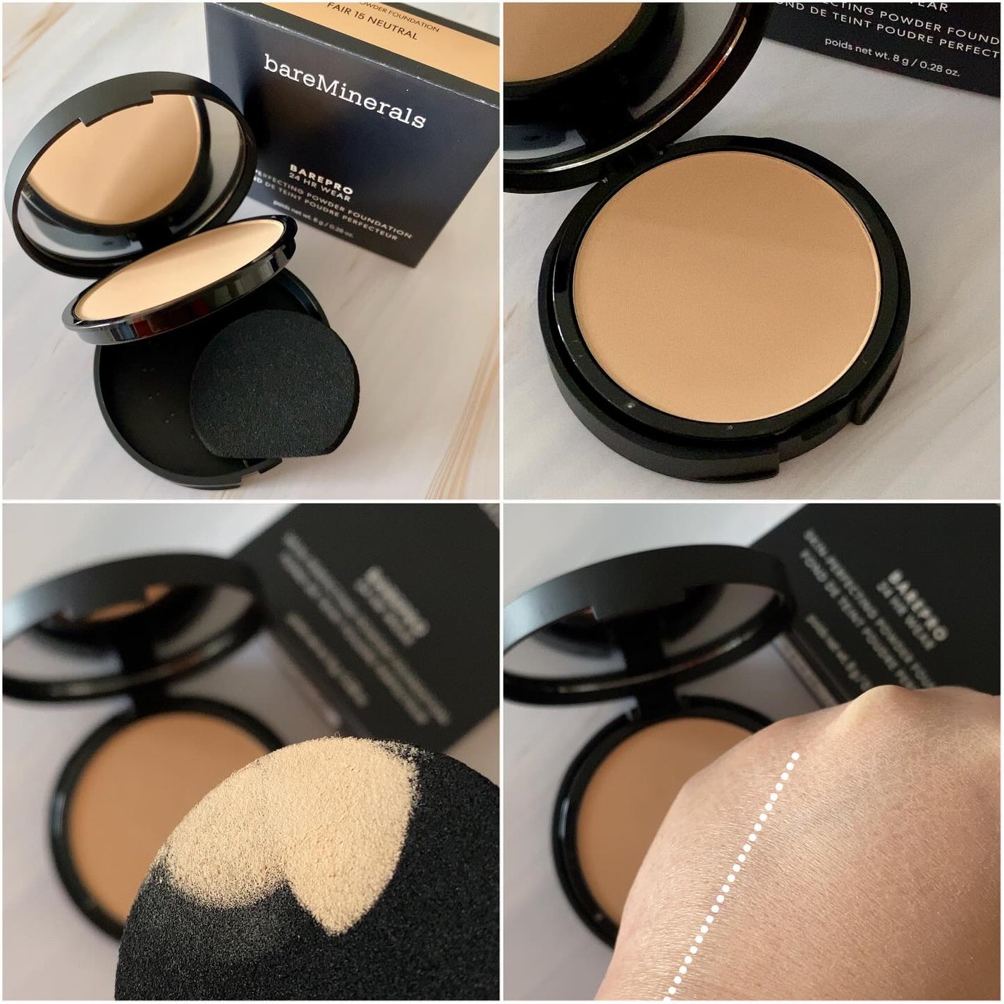 きゆ on LIPS 「「ベアプロ24HRパウダーファンデーション」実際に使ってみまし..」(2枚目)