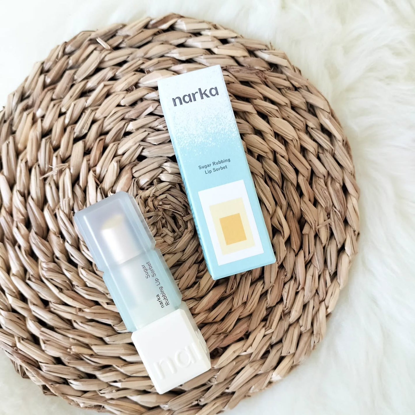 シュガーラビングリップソルベ/narka/リップスクラブを使ったクチコミ(3枚目)