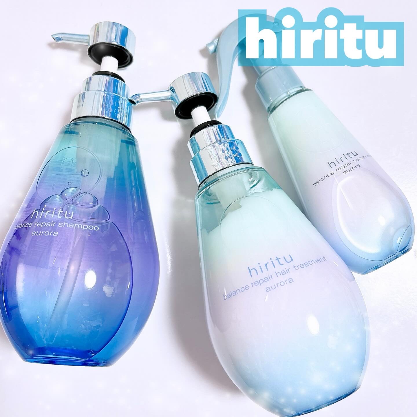 ヒリツ バランスリペアシャンプー/ヘアトリートメント オーロラ/hiritu/市販シャンプーを使ったクチコミ（1枚目）
