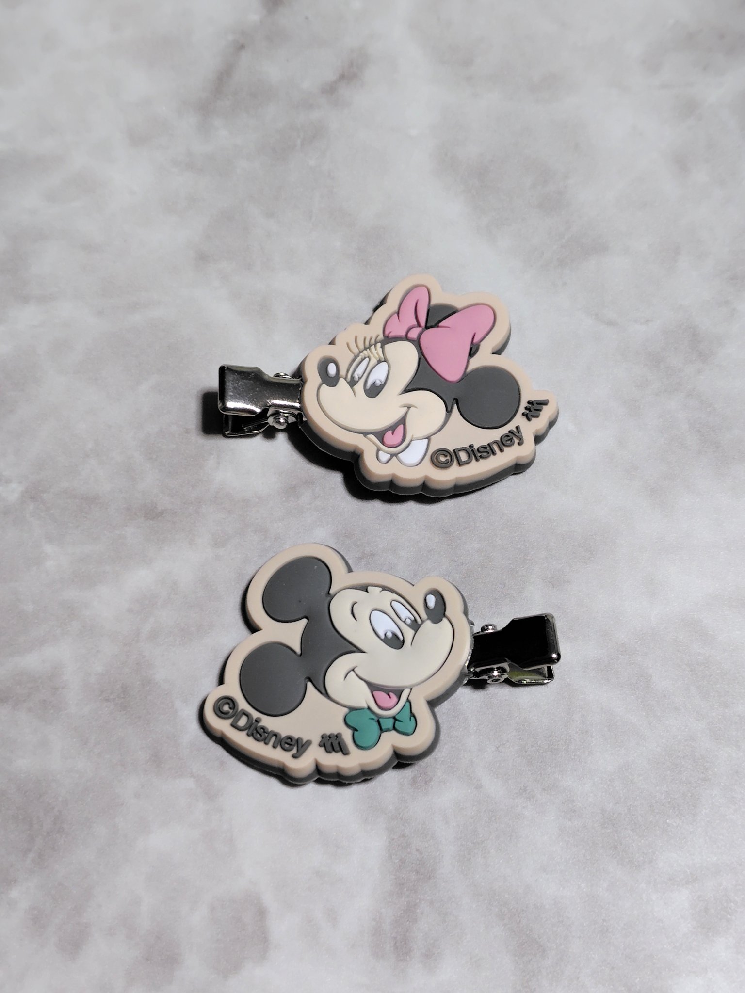 前髪クリップ（ミッキー＆ミニー）/セリア/その他を使ったクチコミ（2枚目）