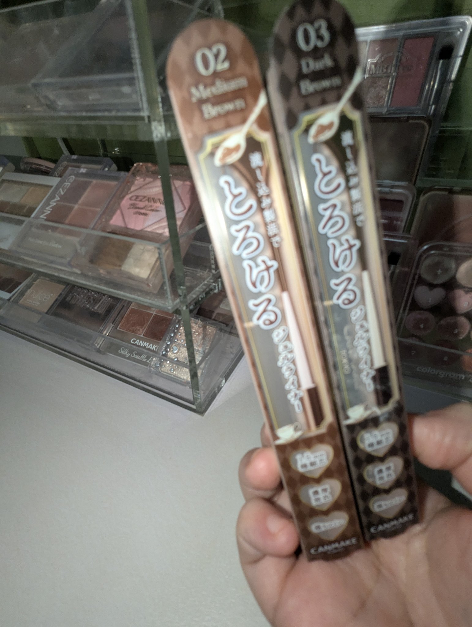 クリーミータッチライナー/キャンメイク/ジェルアイライナーを使ったクチコミ（2枚目）