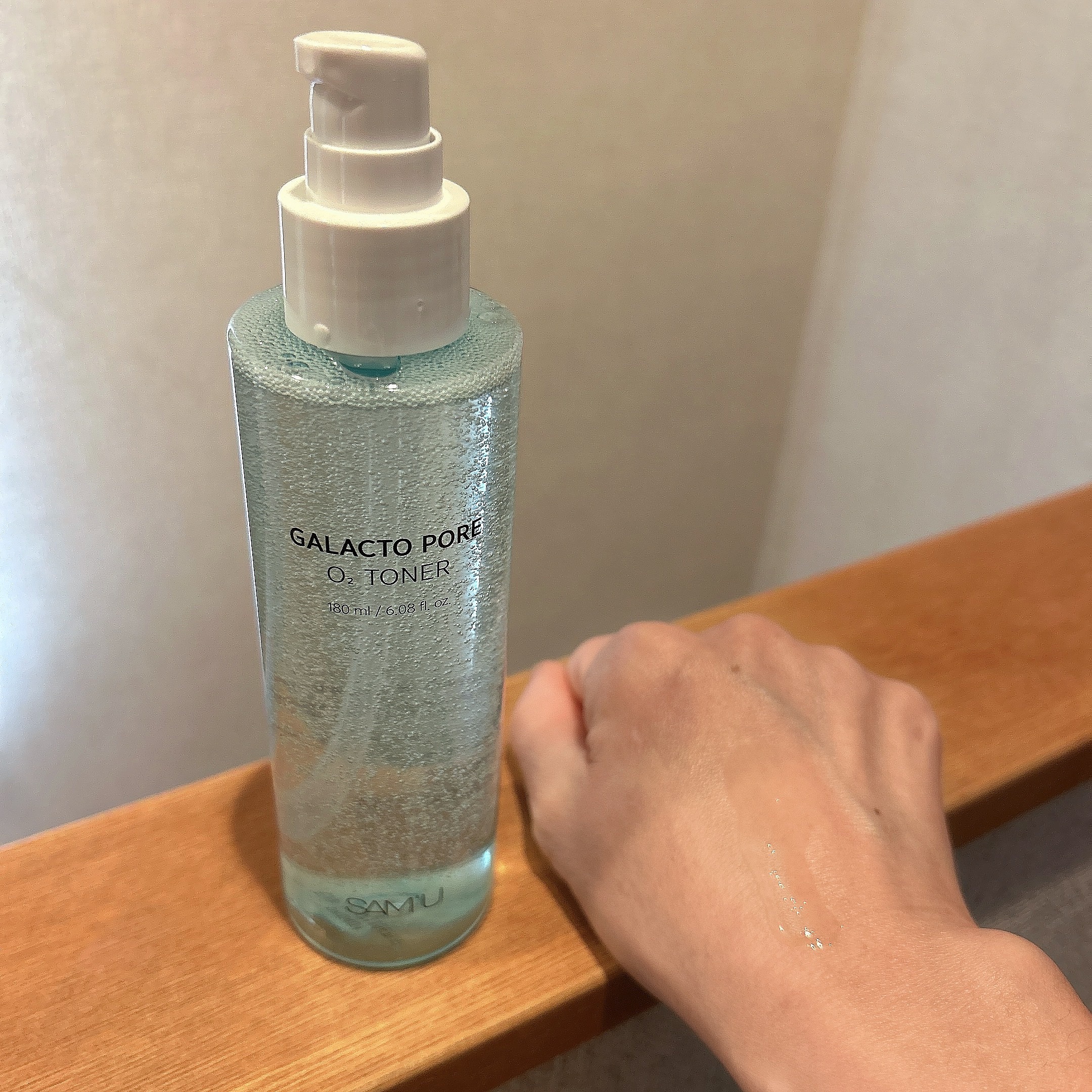 サミュ ガラクトポア オーツートナー/SAM'U/化粧水を使ったクチコミ（3枚目）