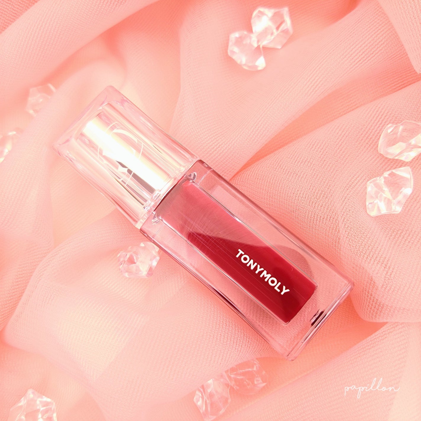 ゲットイットティント ウォーターフルバター/TONYMOLY/リップティントを使ったクチコミ(1枚目)