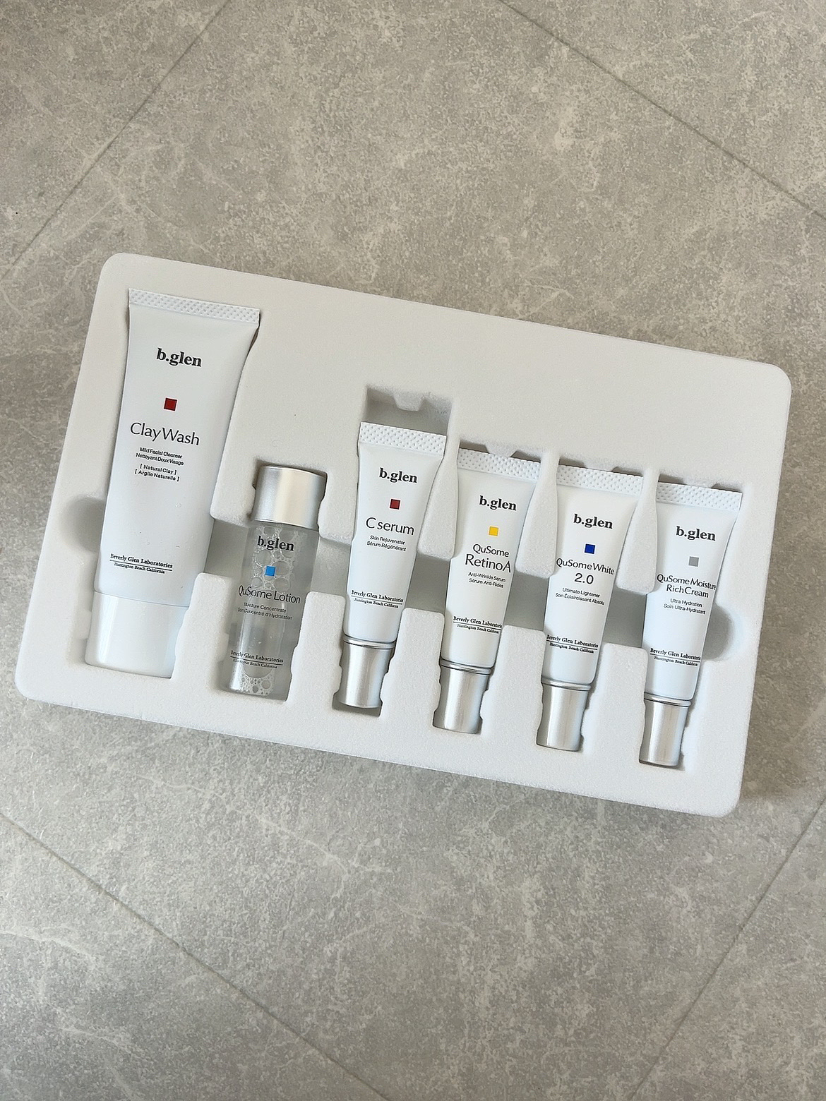 7 day Special Set プログラム1/b.glen/スキンケアキットを使ったクチコミ（2枚目）