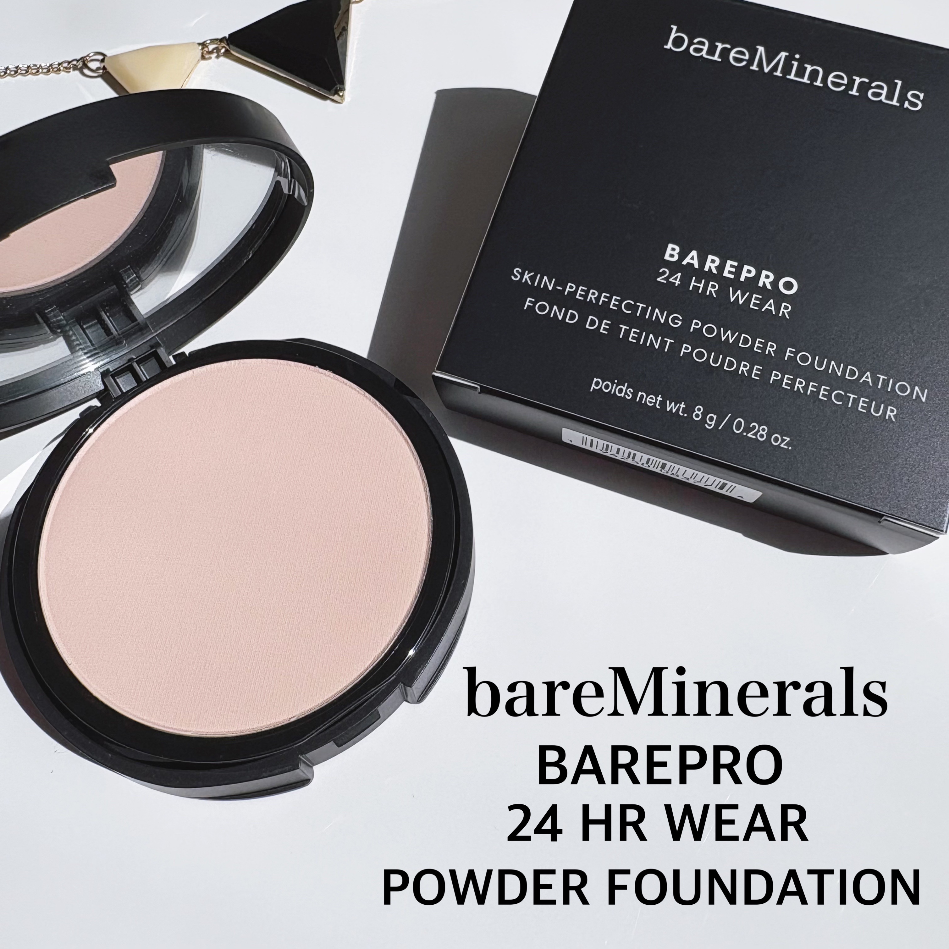 ベアプロ 24HR パウダー ファンデーション/bareMinerals/パウダーファンデーションを使ったクチコミ（1枚目）