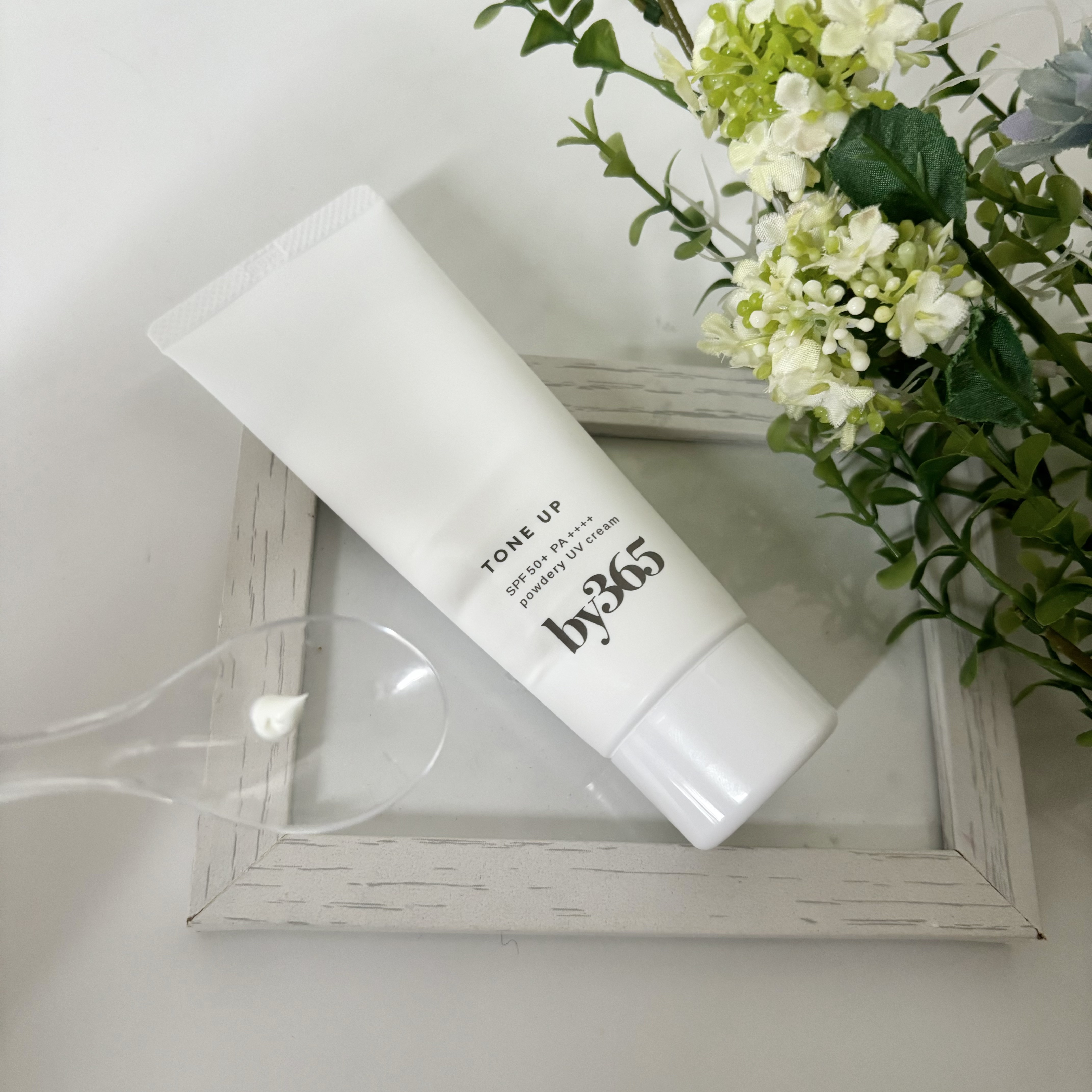 by365 パウダリーUVクリーム トーンアップ/ナリスアップ/日焼け止め・UVケアを使ったクチコミ（2枚目）