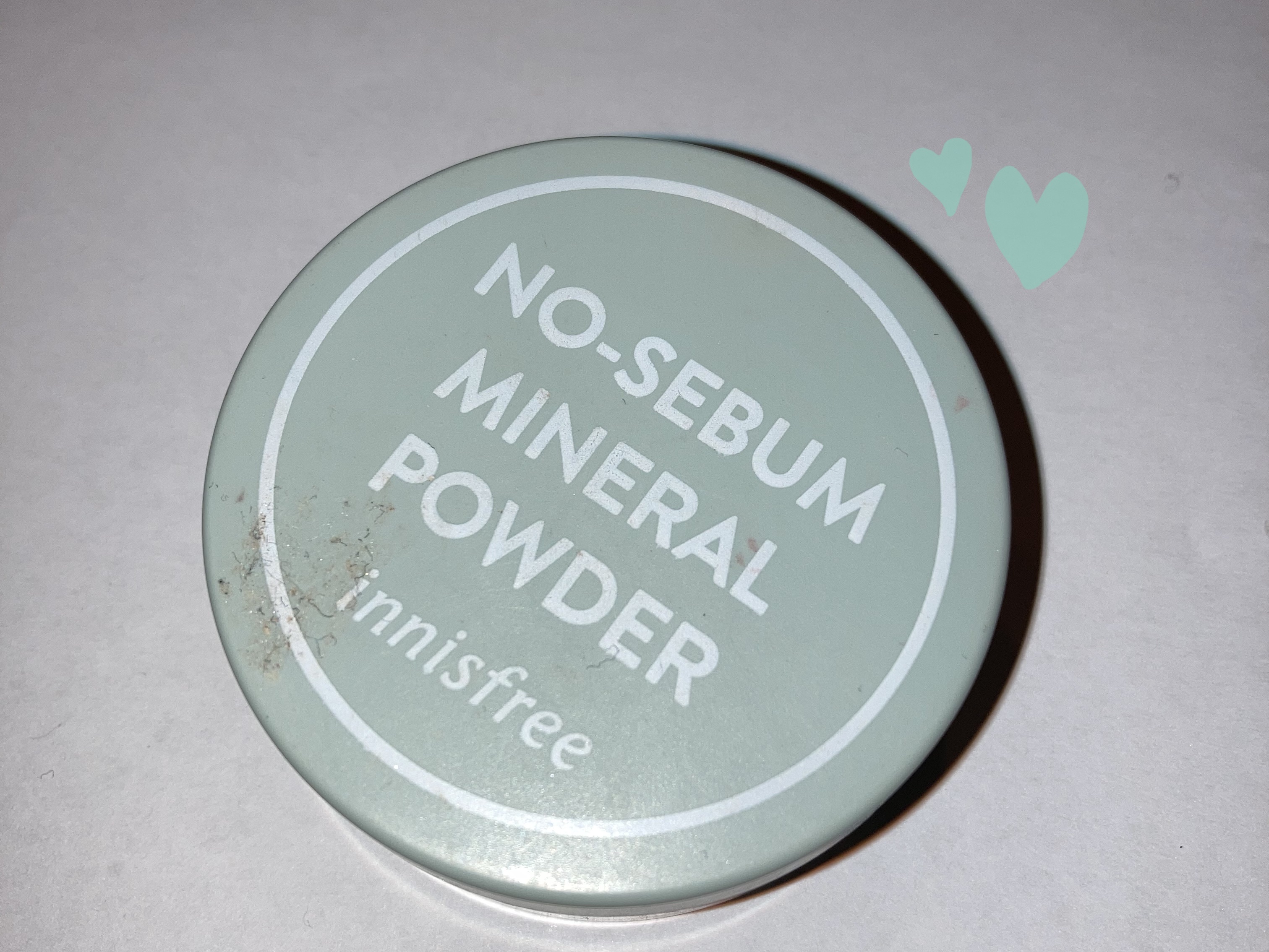 ノーセバム　ミネラルパウダー　N/innisfree/ルースパウダーを使ったクチコミ（1枚目）