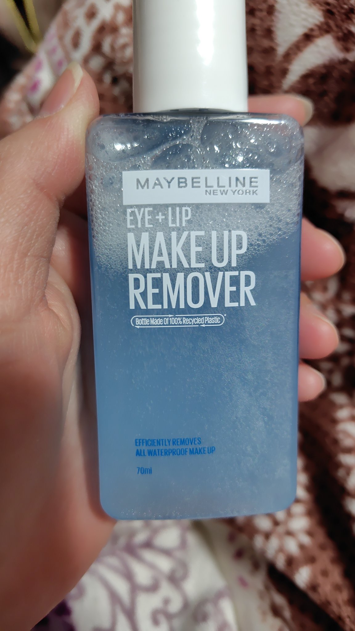 MAYBELLINE NEW YORK アイ+リップ メイクアップ リムーバーのクチコミ「＃MAYBELLINE NEW YORK
＃アイ+リップ メイクアップ リムーバー
容器変わり.....」（3枚目）