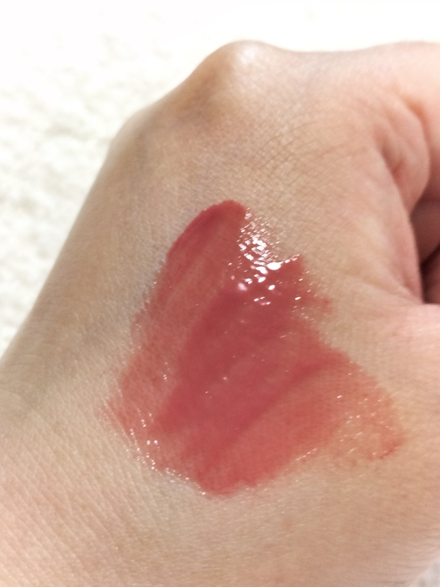 KM ジューシーティントリップカラー/Kyumme/リップティントを使ったクチコミ(3枚目)