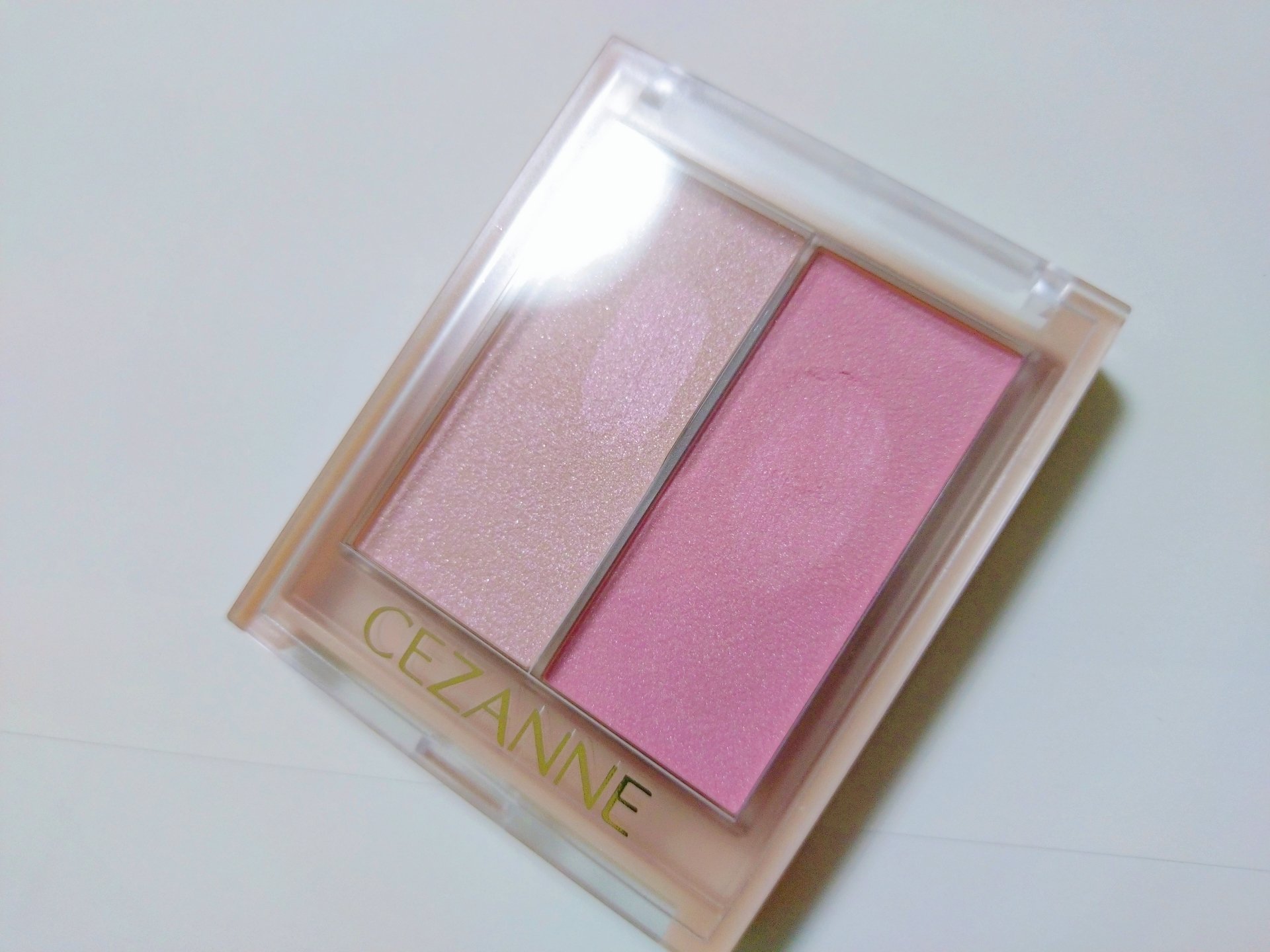 フェイスグロウカラー/CEZANNE/クリームハイライトを使ったクチコミ（1枚目）