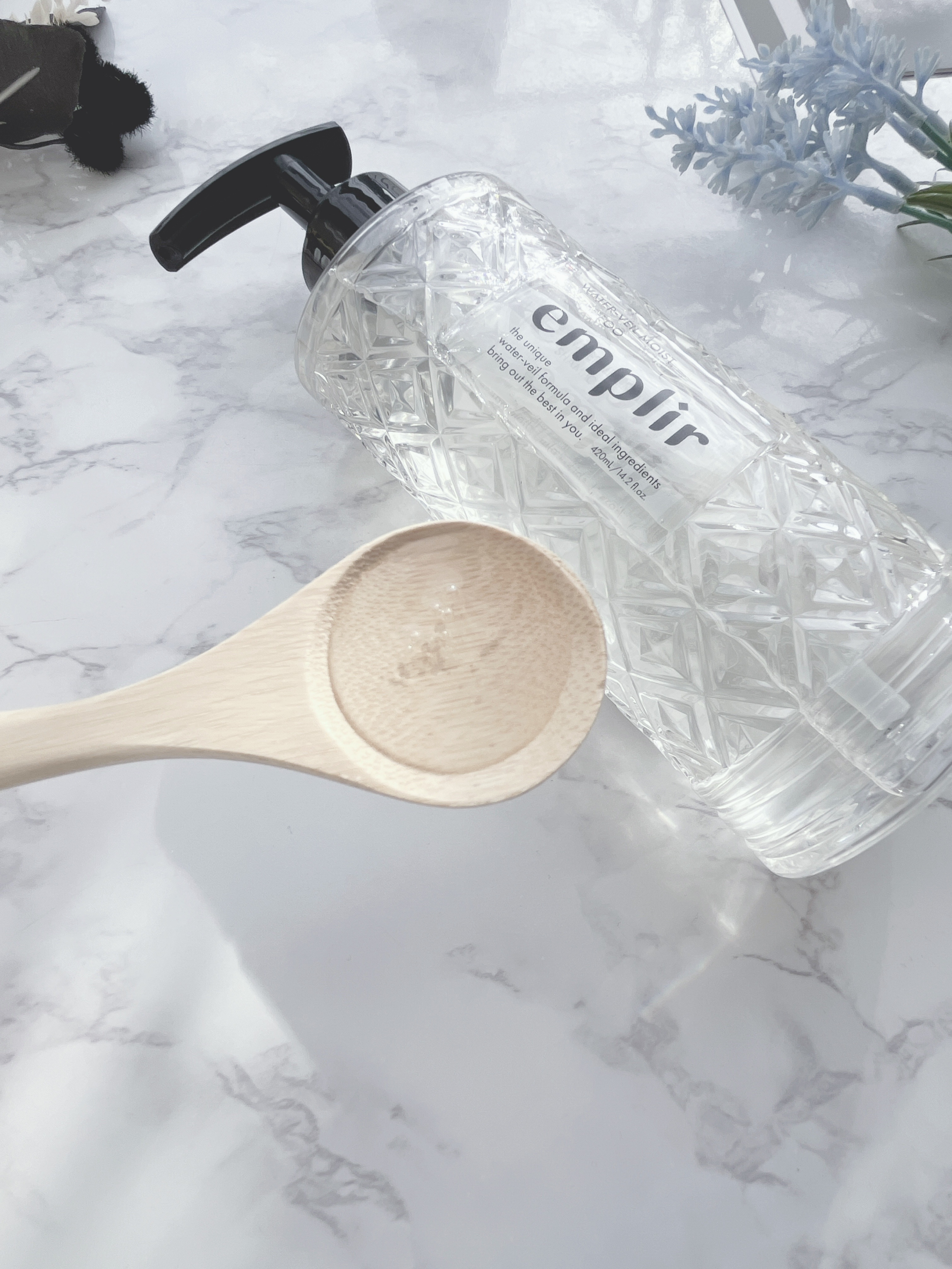 ウォーターベール　モイストシャンプー／トリートメント/emplir/市販シャンプーを使ったクチコミ（2枚目）