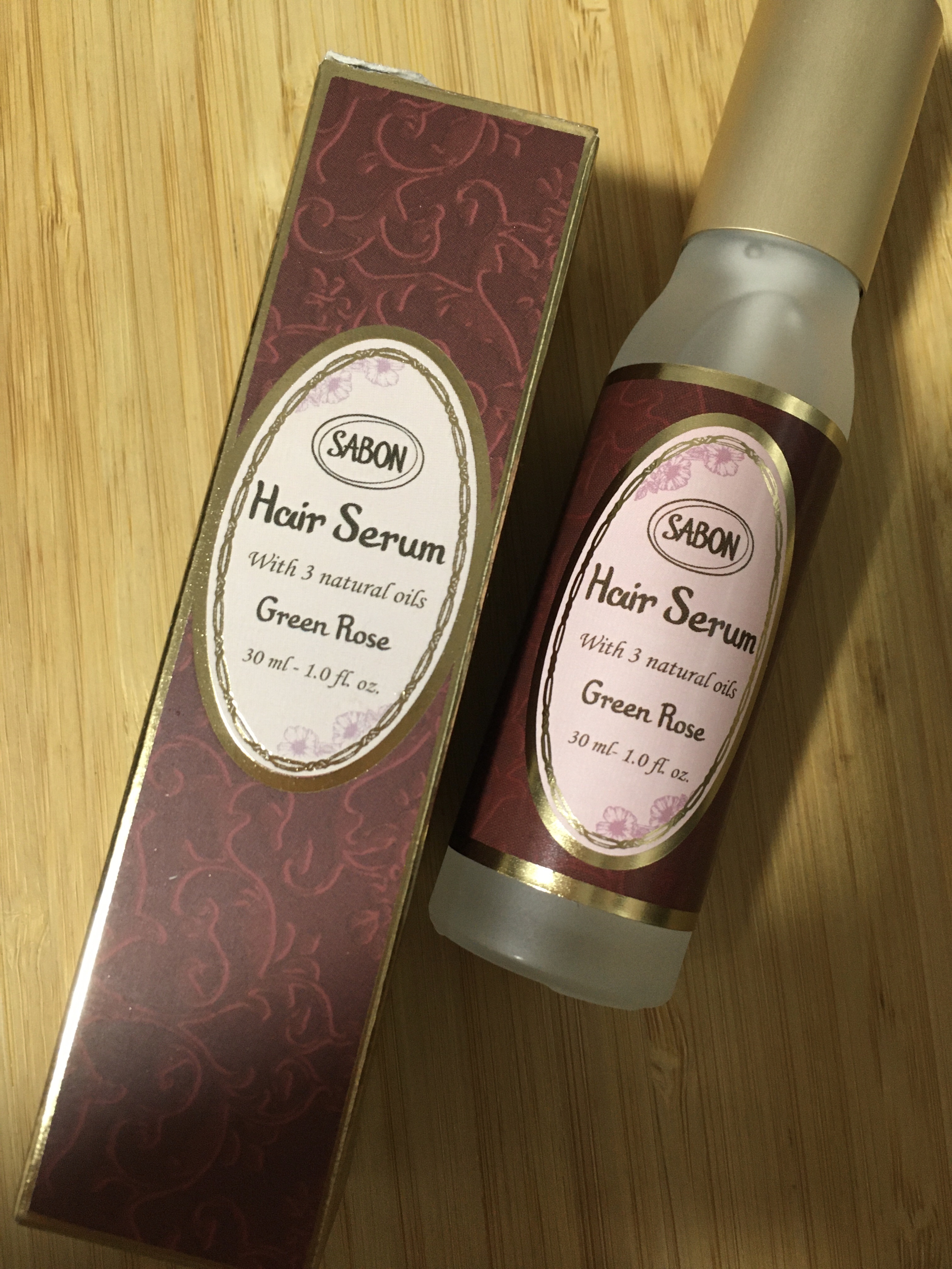 ヘアセラム Green Rose/SABON/ヘアオイルを使ったクチコミ（1枚目）