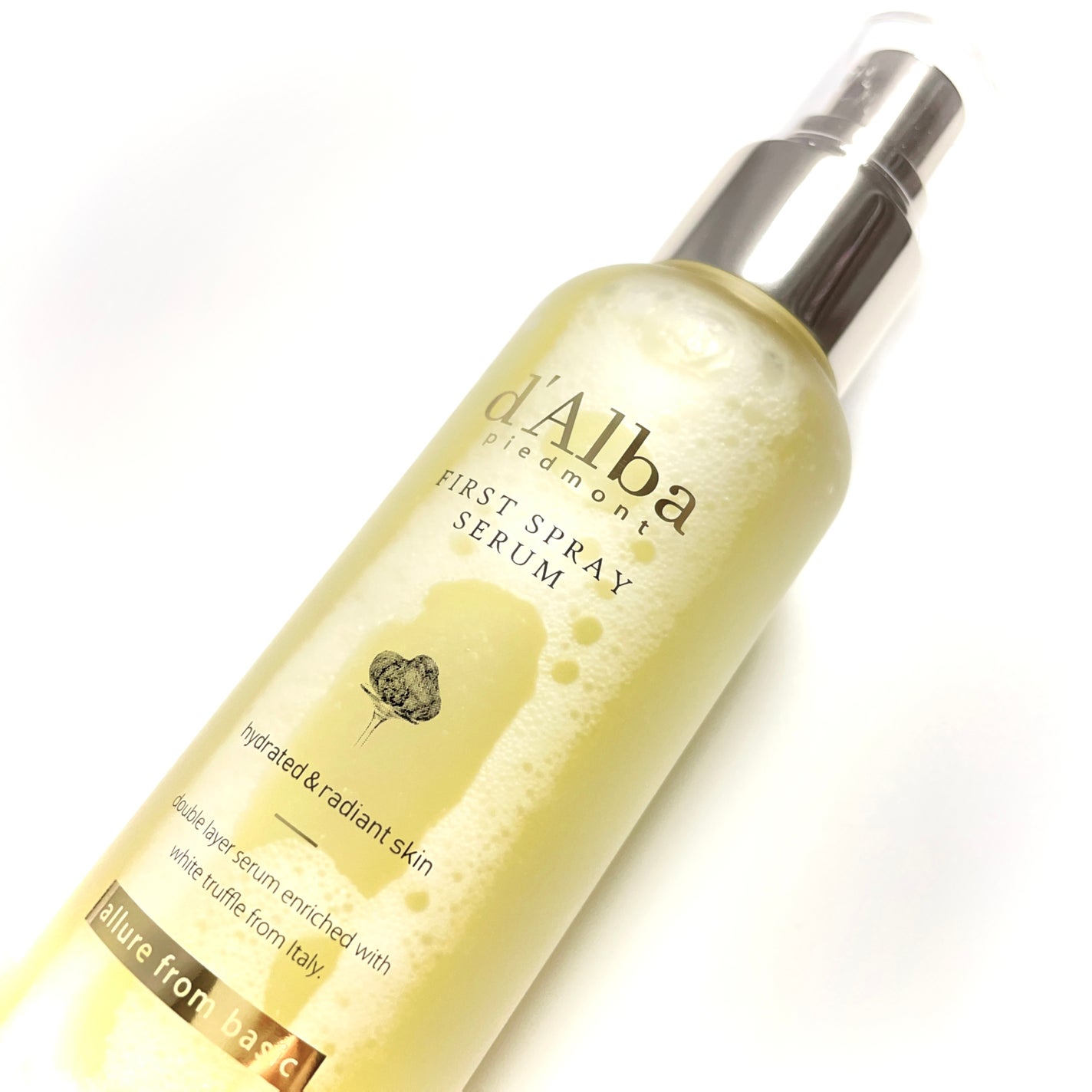 ダルバ ホワイトトリュフファーストスプレーセラム/ダルバ/ミスト状化粧水を使ったクチコミ(3枚目)