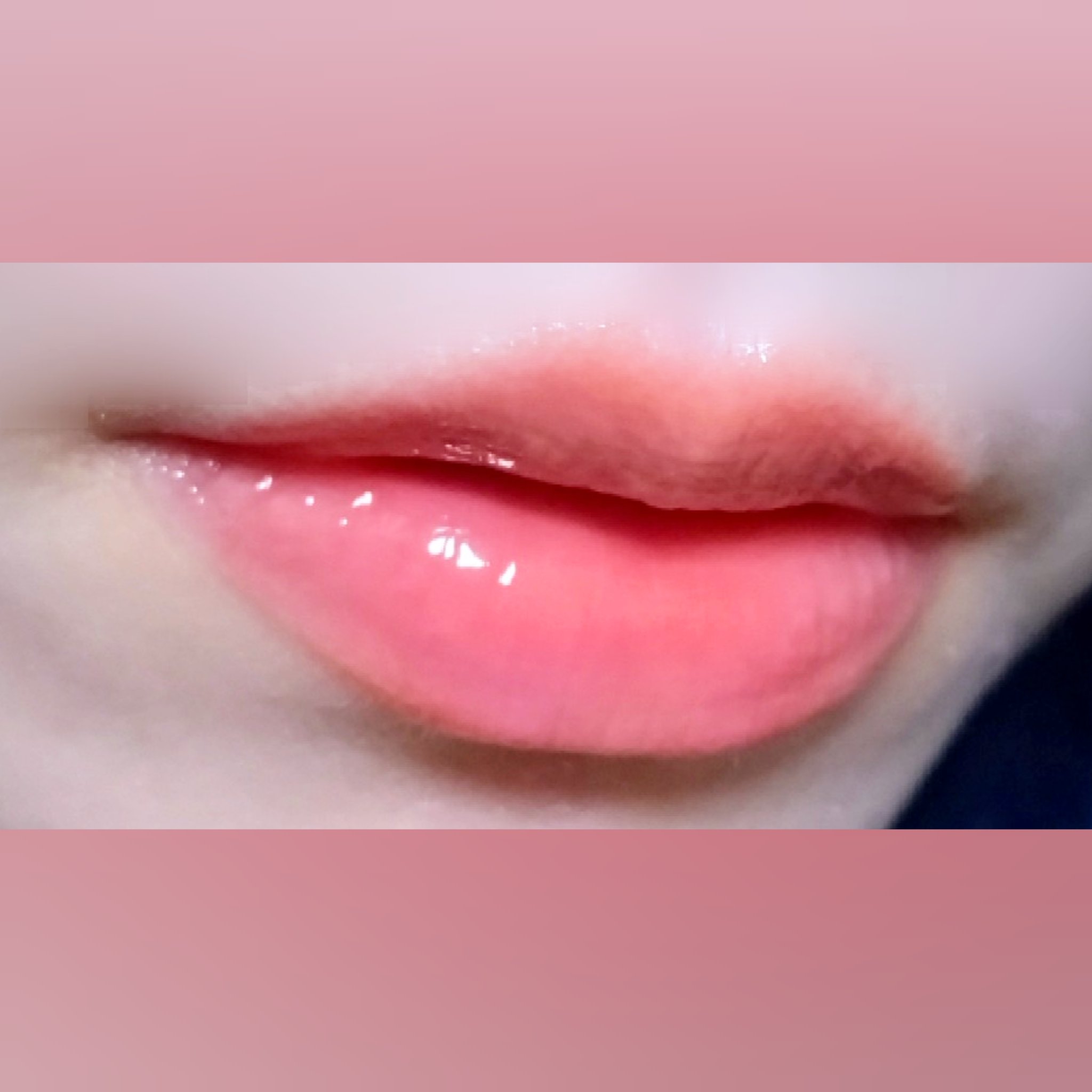 ハートクラッシュ ベアグレイズティント/HOLIKA HOLIKA/リップティントを使ったクチコミ（3枚目）