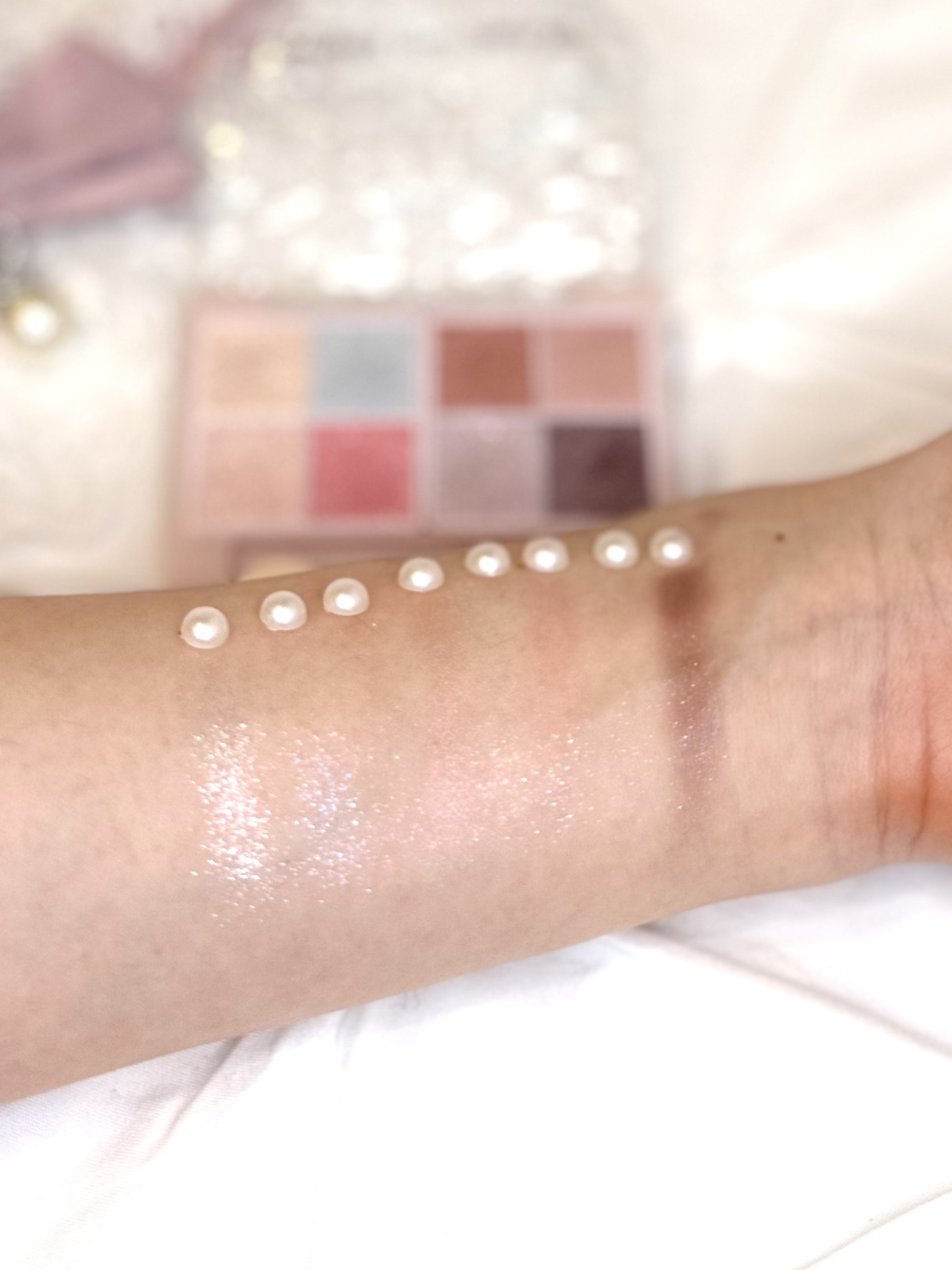 プティパレットアイズ（スパークリングタイプ）/キャンメイク/アイシャドウを使ったクチコミ（2枚目）