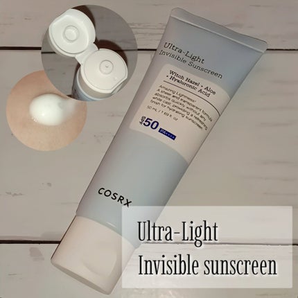 ウルトラライト透明UVクリーム/COSRX/日焼け止めクリームを使ったクチコミ(1枚目)