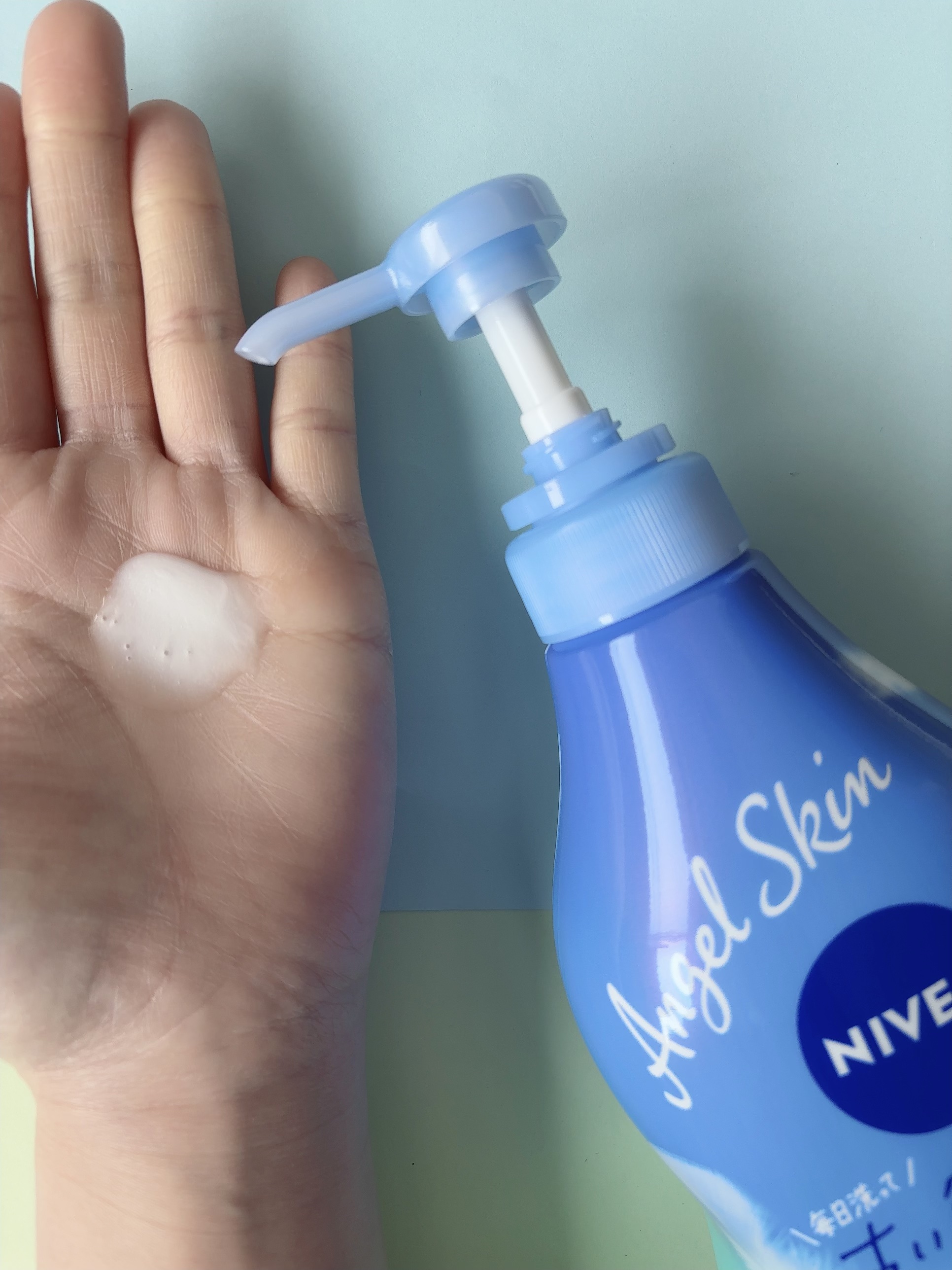 エンジェルスキン ボディウォッシュ サボン＆ブーケの香り/ニベア/ボディソープを使ったクチコミ（3枚目）