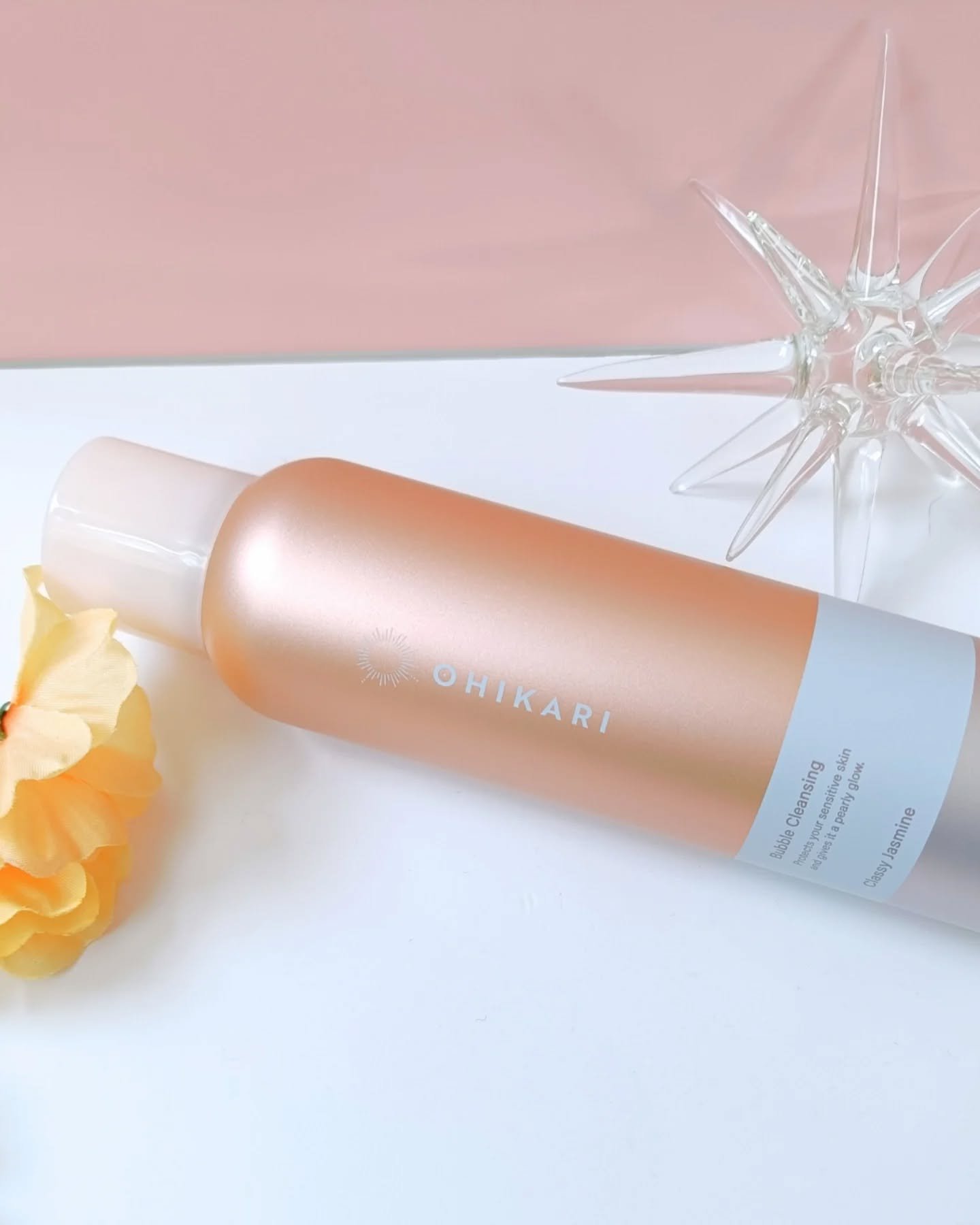 バブルクレンジング クラッシージャスミン/OHIKARI/クレンジングクリームを使ったクチコミ（1枚目）