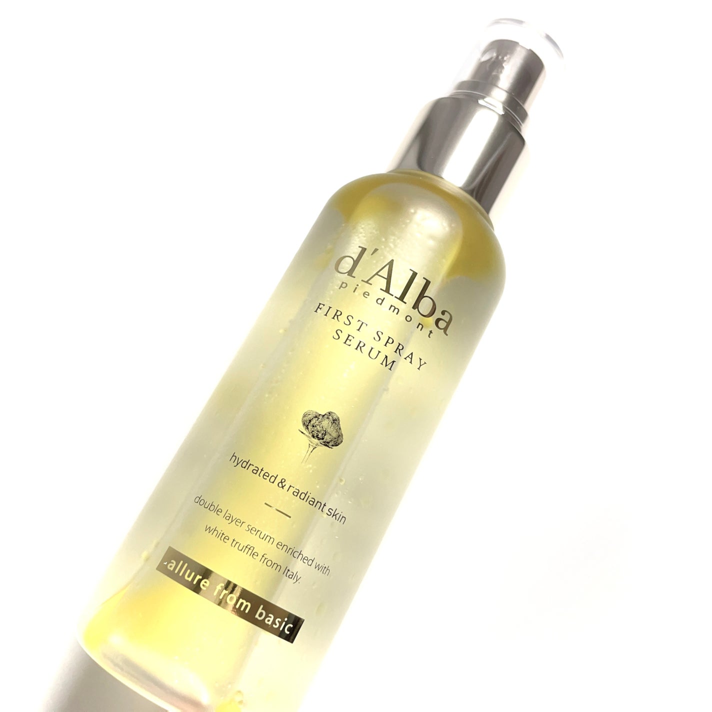ダルバ ホワイトトリュフファーストスプレーセラム/ダルバ/ミスト状化粧水を使ったクチコミ(1枚目)