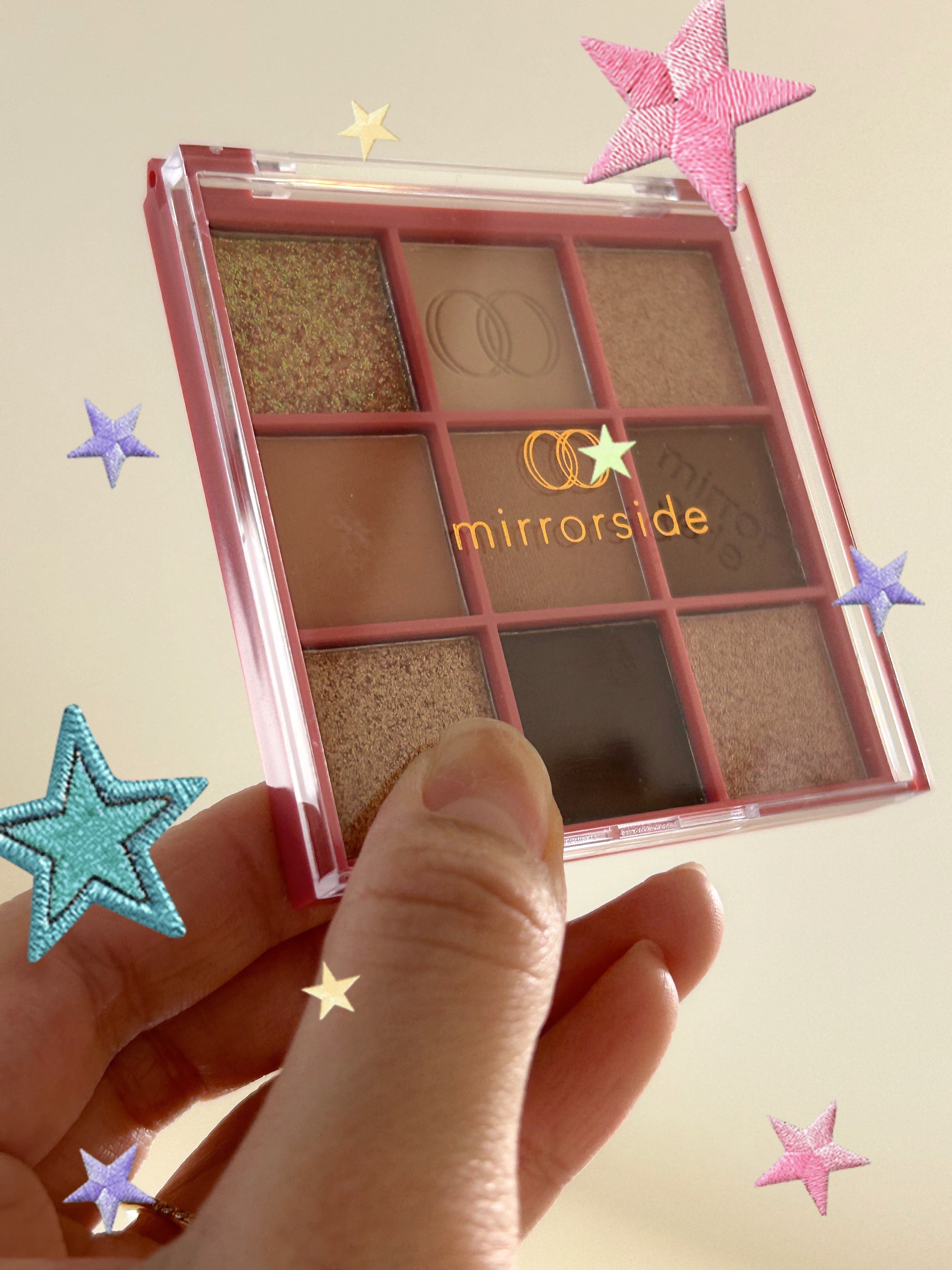 MSアイシャドウパレット/mirrorside/アイシャドウパレットを使ったクチコミ（1枚目）