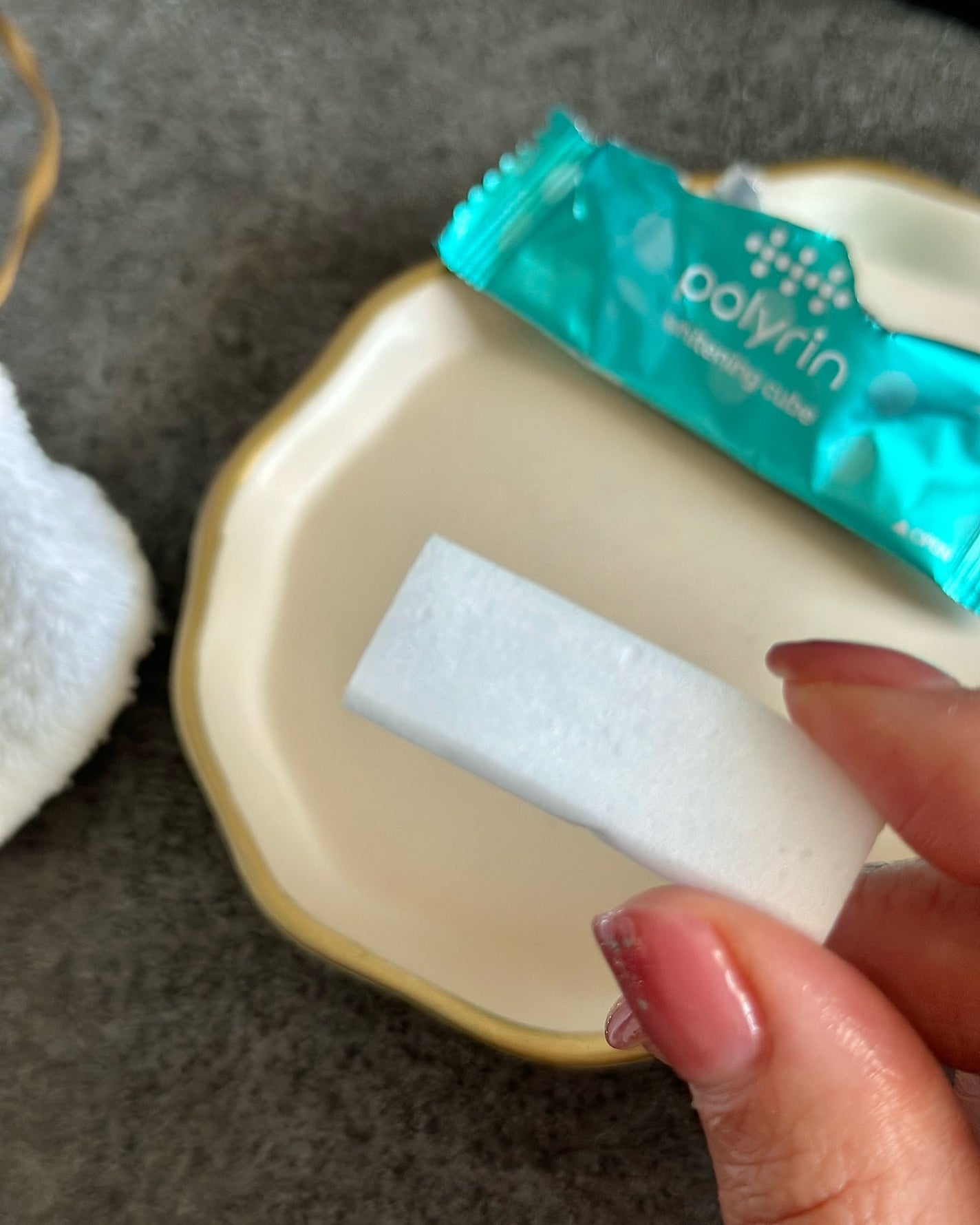 ホワイトニング用スポンジハミガキ/リジェンティス/その他オーラルケアを使ったクチコミ(4枚目)